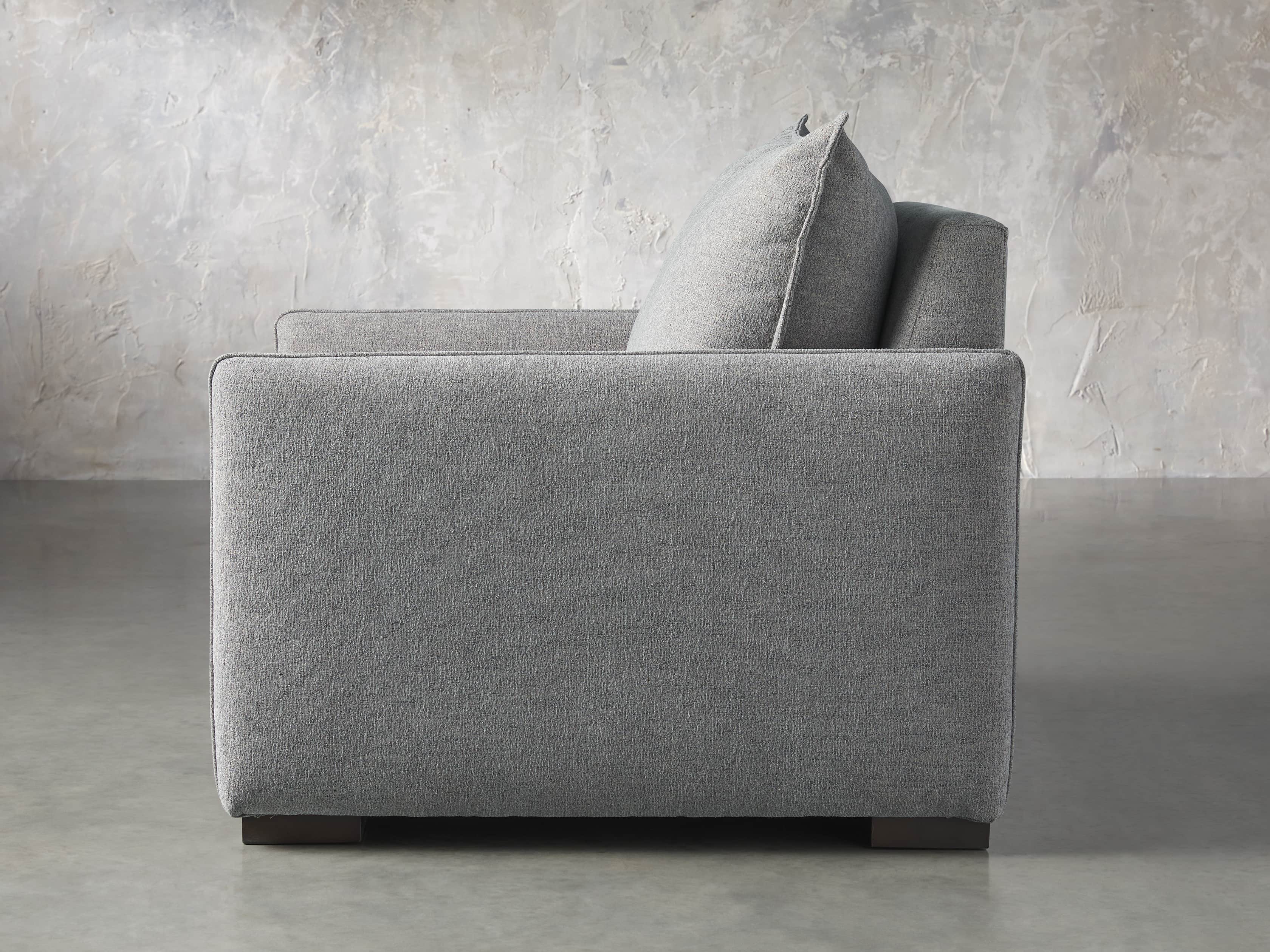 Dunlap Upholstered 41" Chair in Cushing Slate, slide 3 of 7