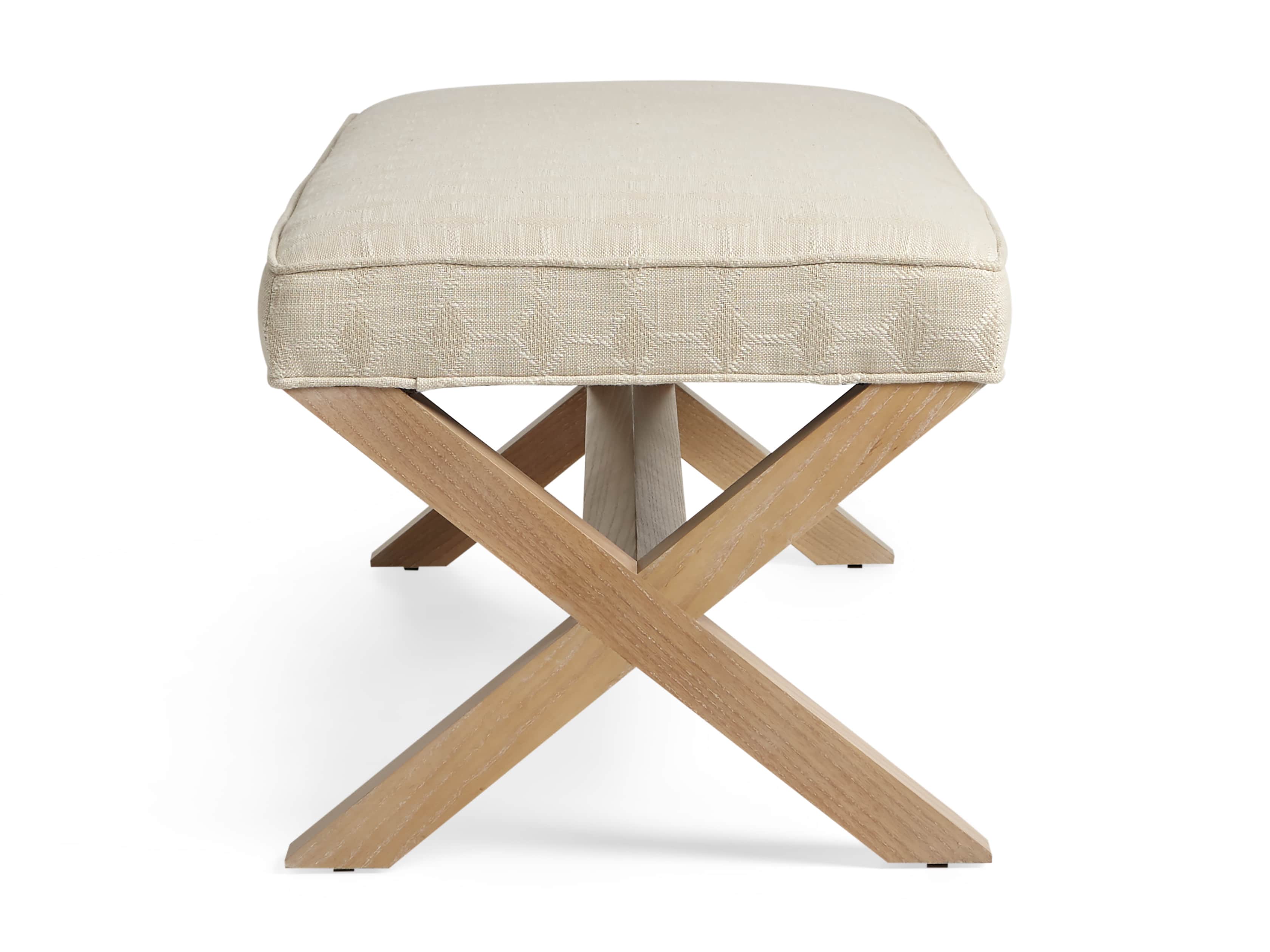 Fanning Upholstered 48" Bench