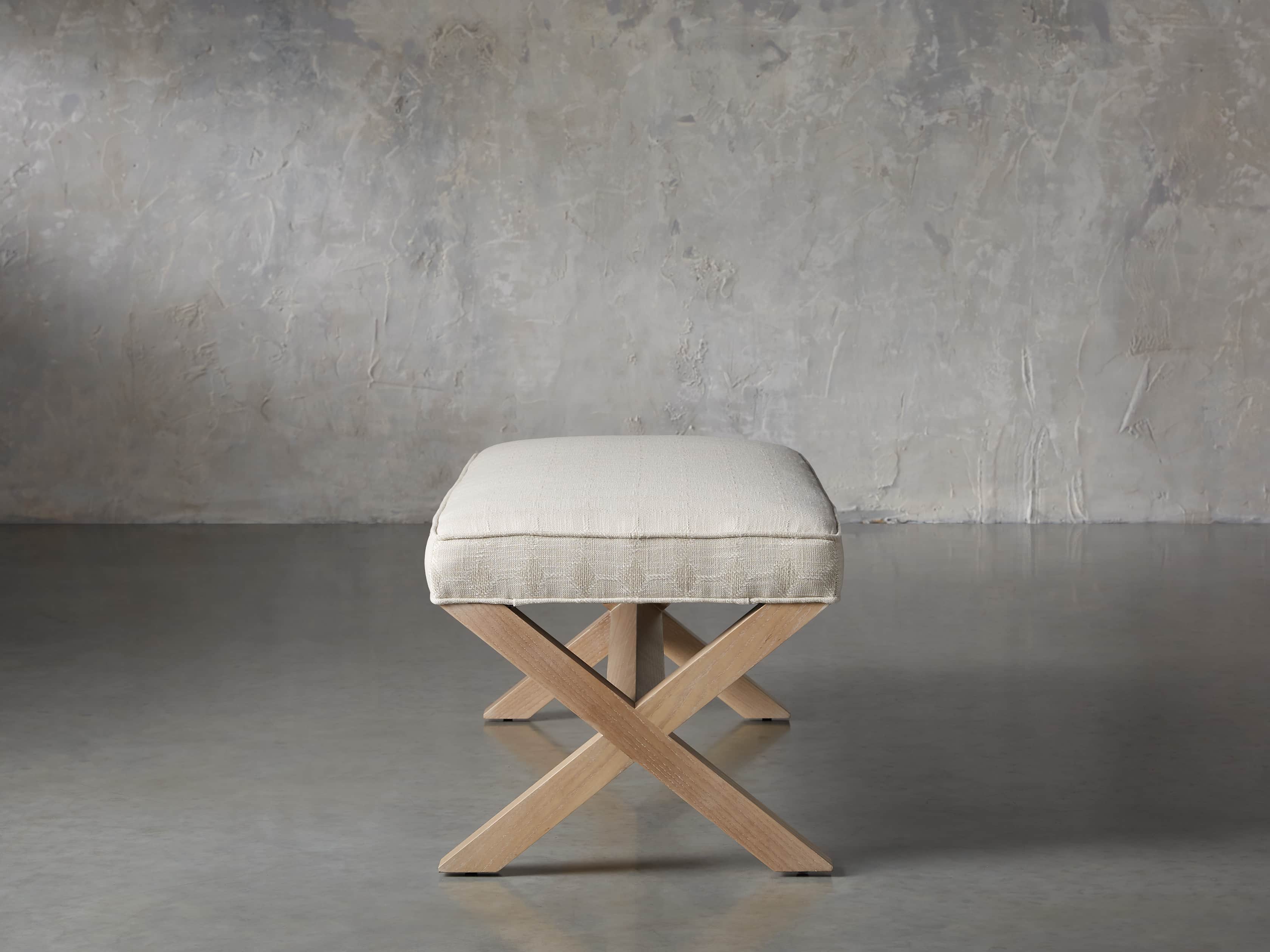 Fanning Upholstered 48" Bench