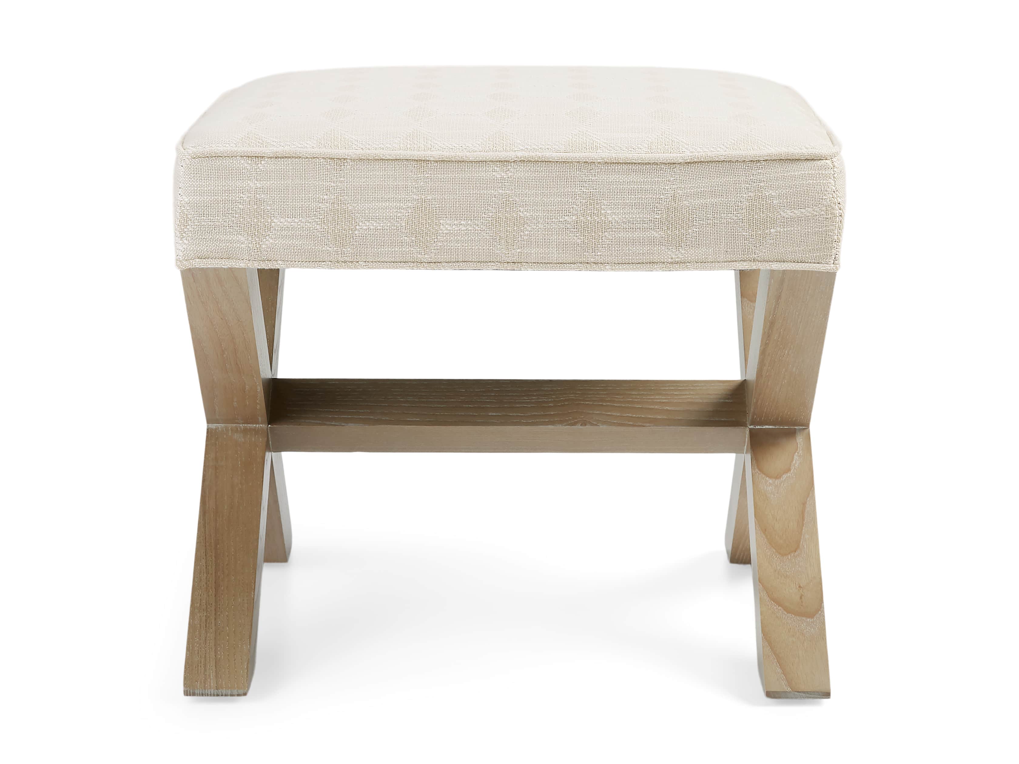 Fanning Upholstered 20" Ottoman