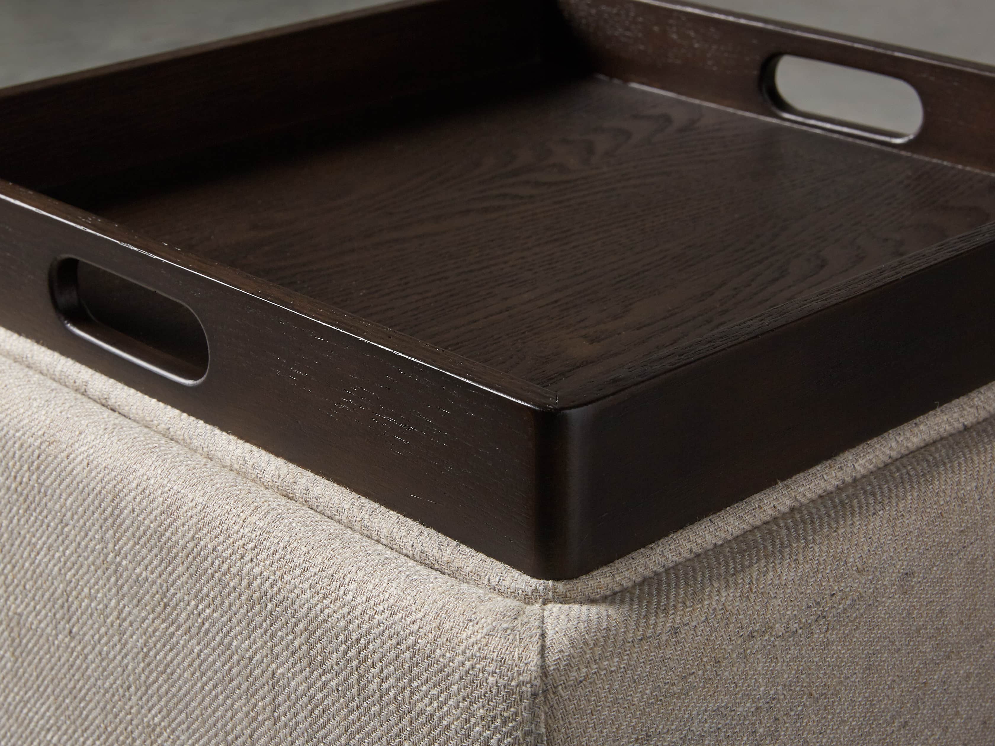 Upton Upholstered 18" Storage Cube, slide 4 of 7