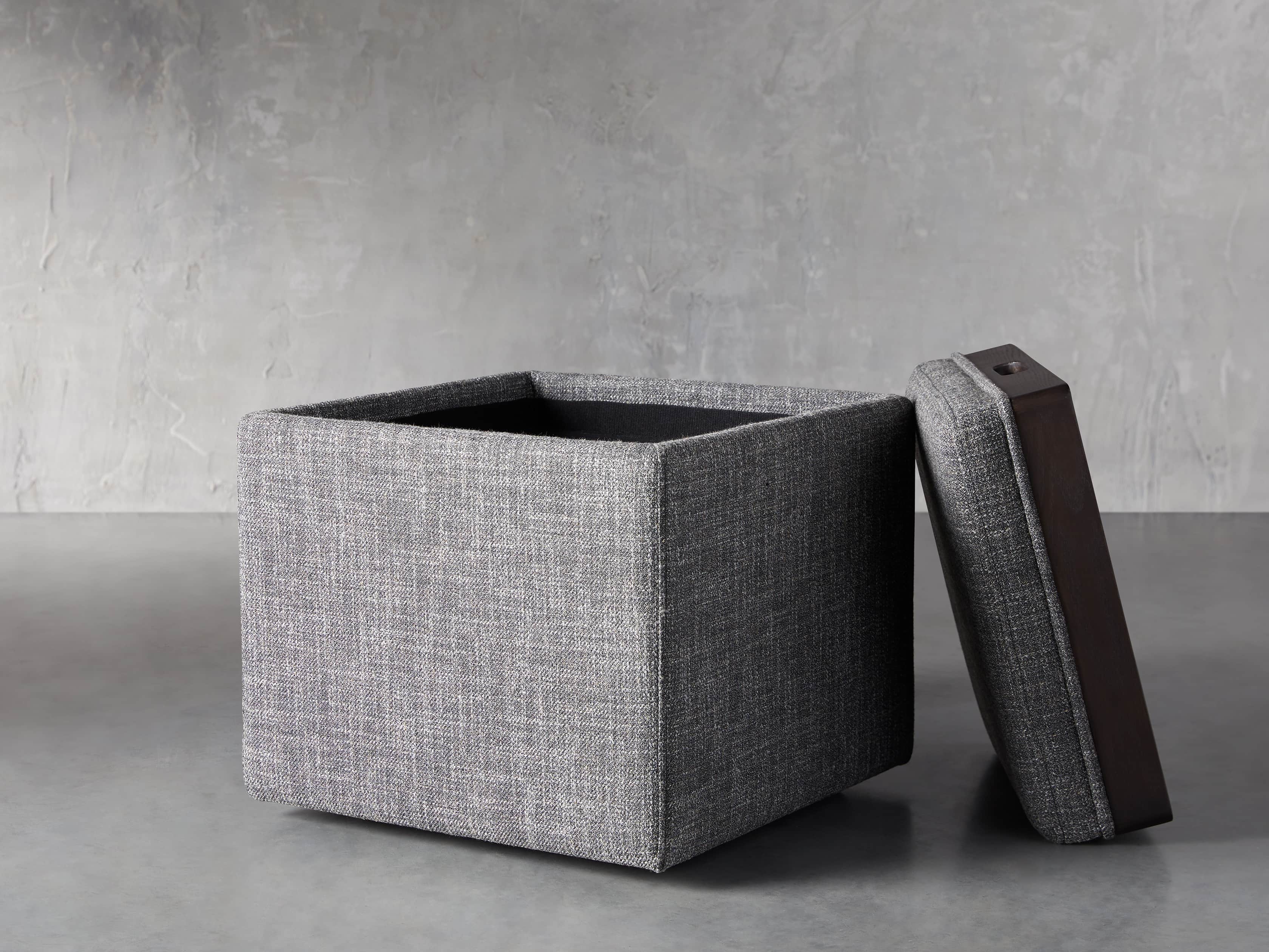 Upton Upholstered 18" Storage Cube, slide 4 of 10