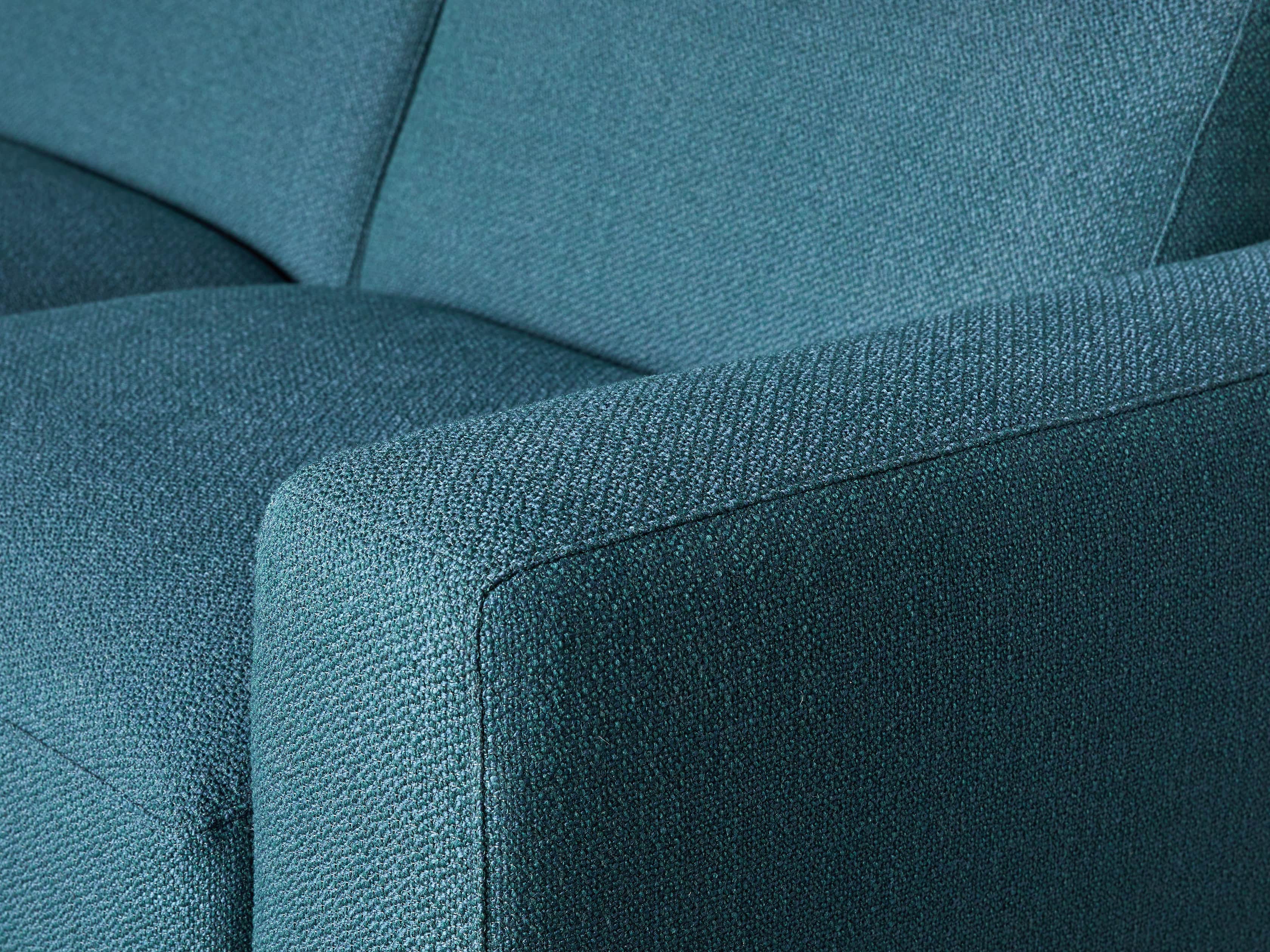 Cooper Upholstered Three Piece Modular Sofa in Moto Juniper