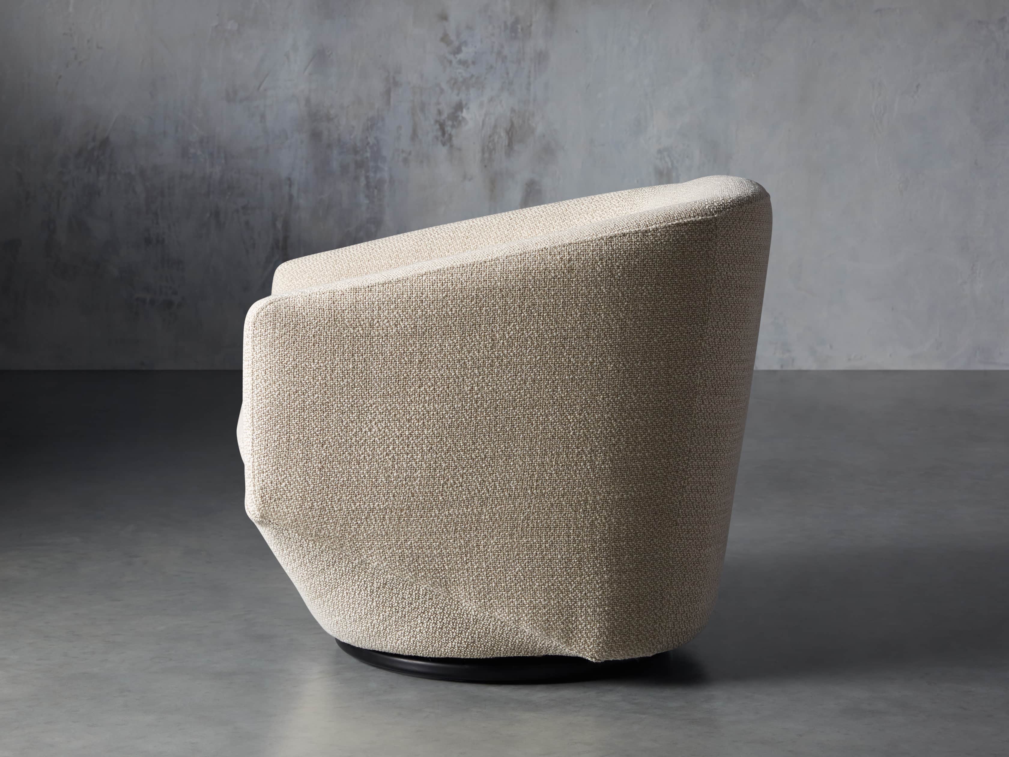 Pelton Upholstered 31" Swivel Chair, slide 4 of 11