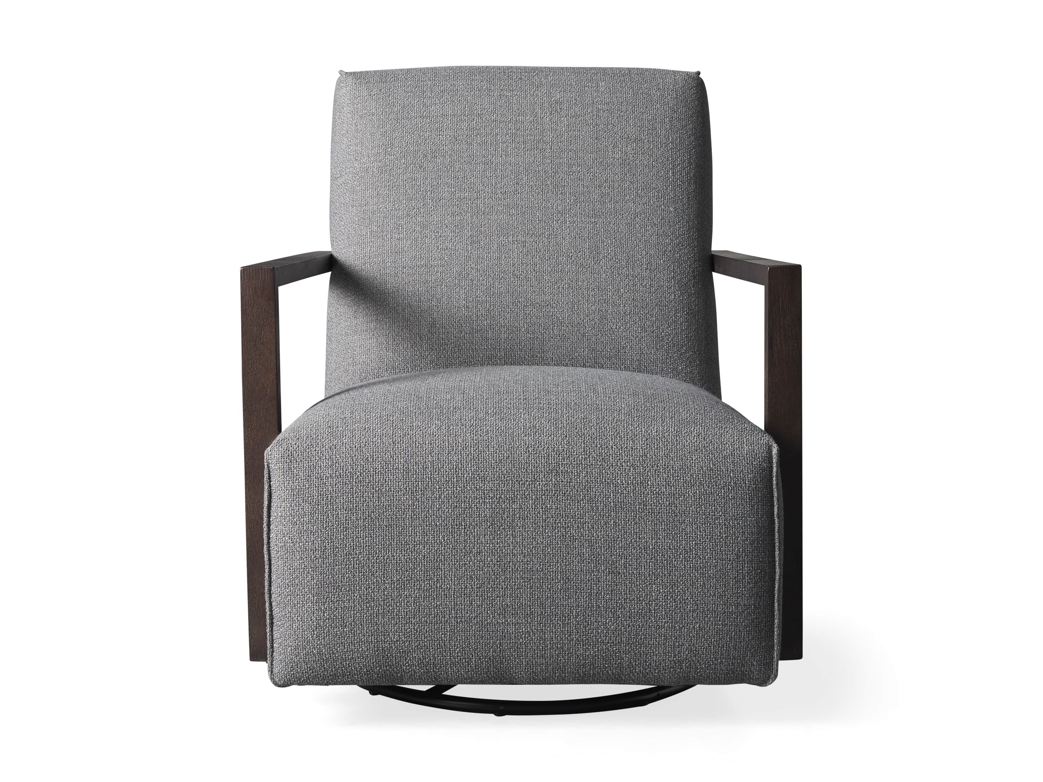 Walsh Upholstered 30" Glider in Moto Flannel, slide 6 of 7