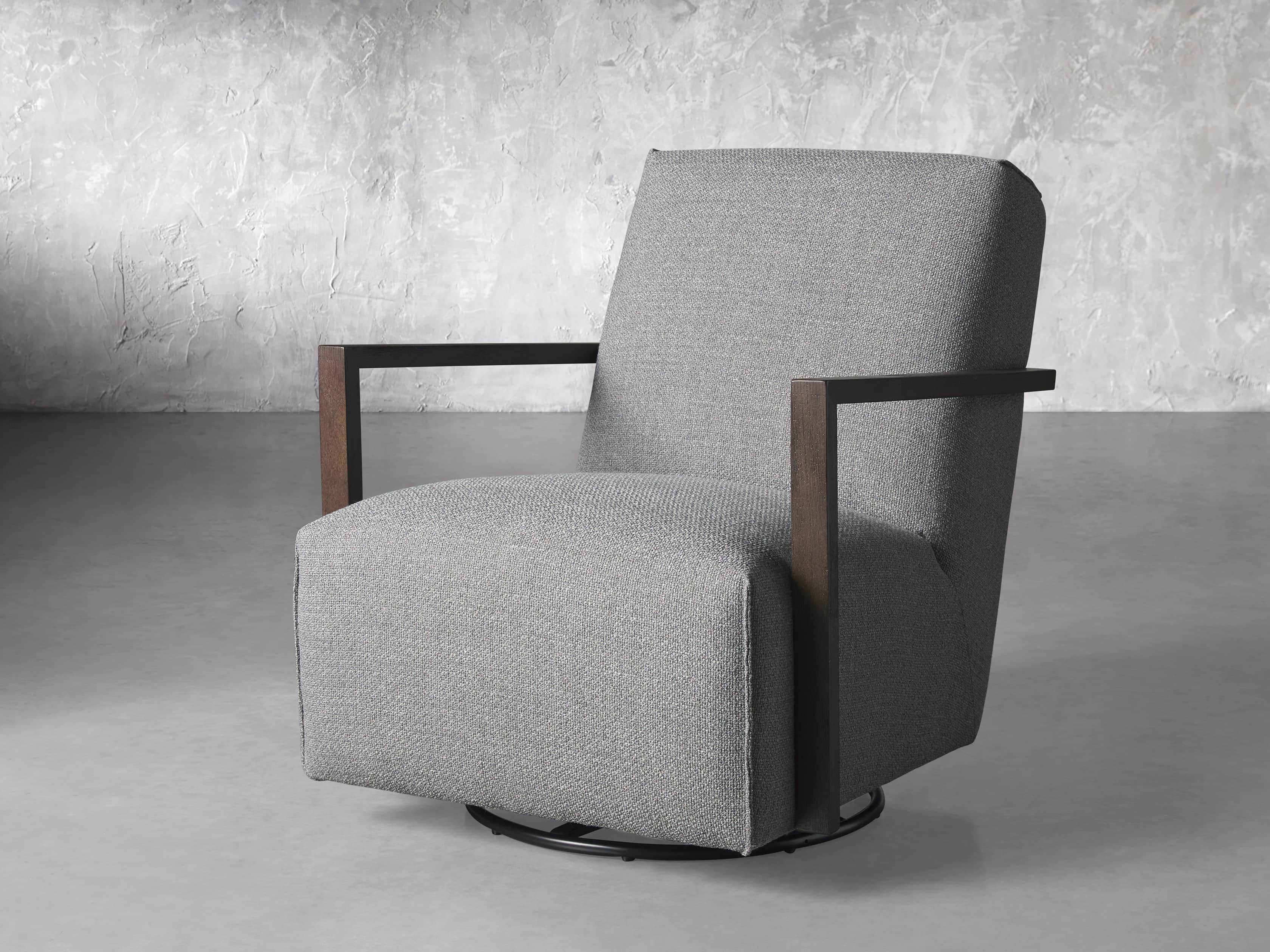 Walsh Upholstered 30" Glider in Moto Flannel, slide 2 of 7