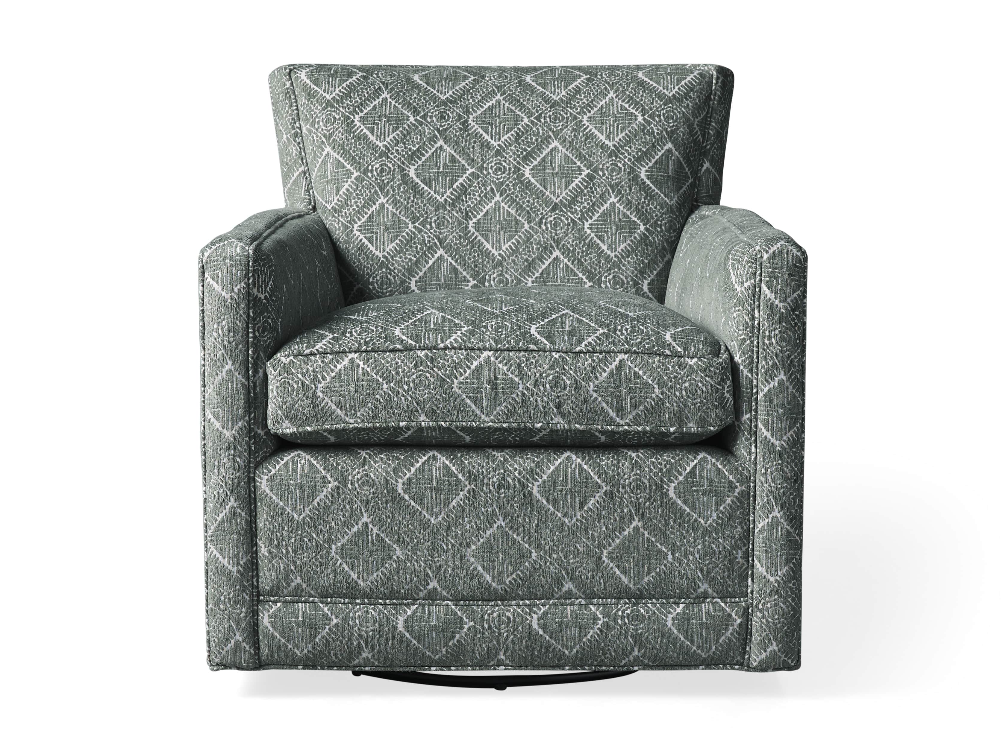 Rudy Upholstered 31" Swivel Chair, slide 7 of 8
