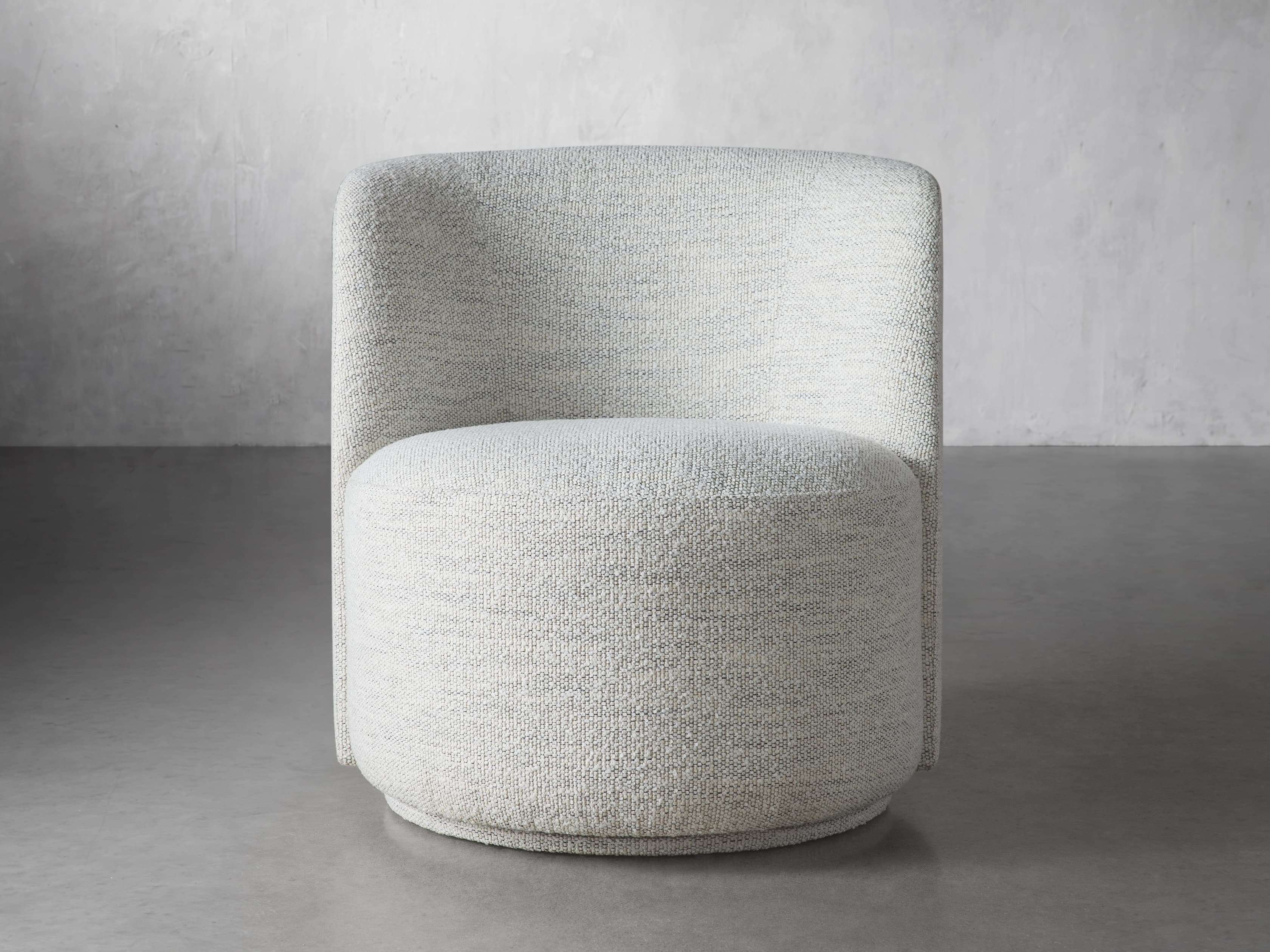 kira swivel armchair