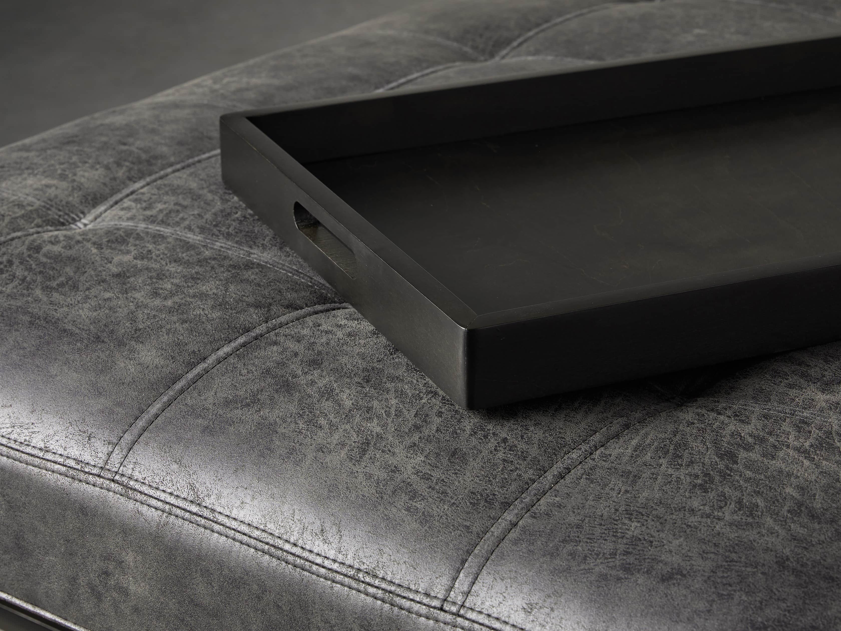 Butler Biscuit Tufted 48" Ottoman