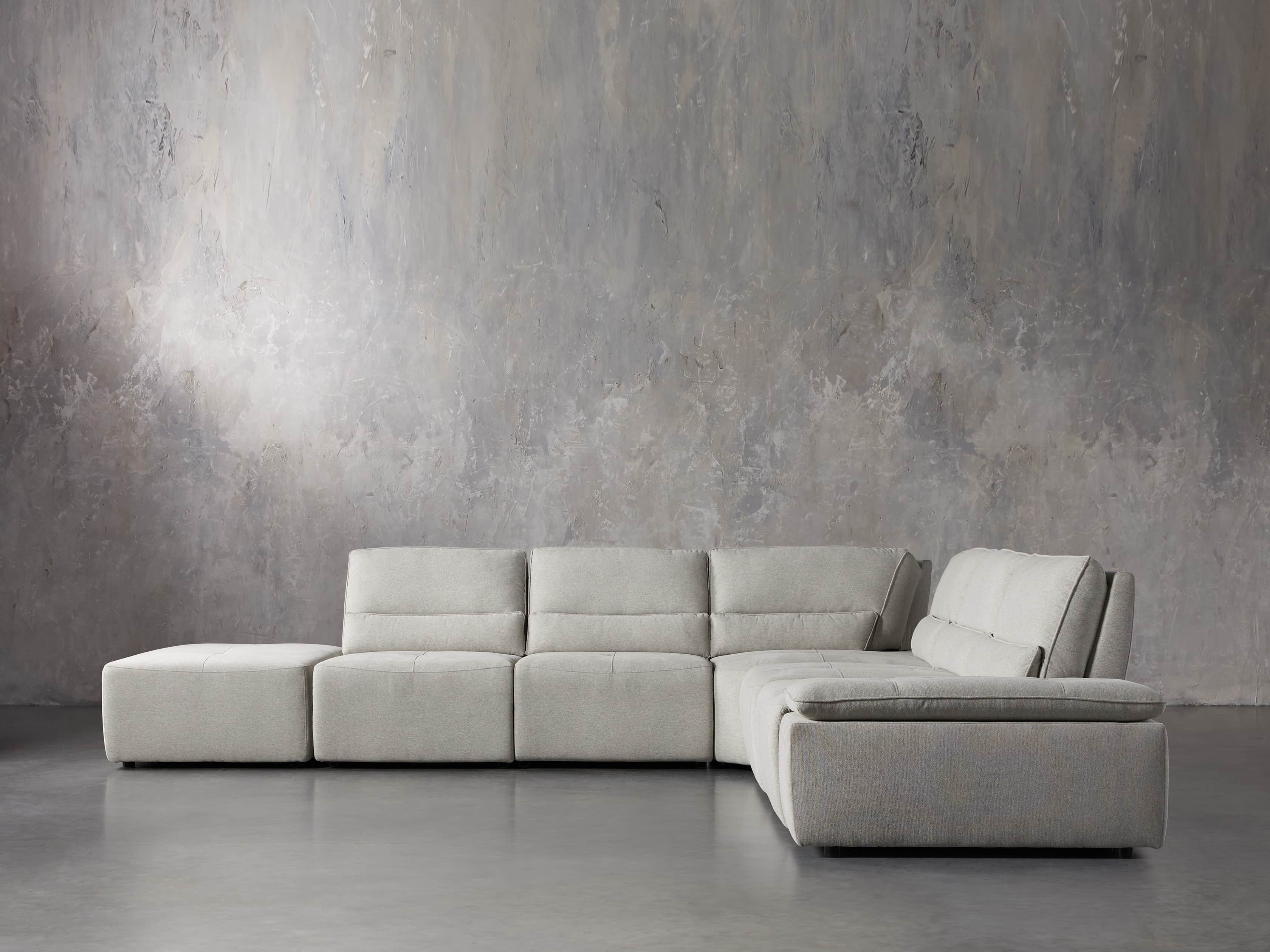 Madden Upholstered Seven Piece Motion Sectional