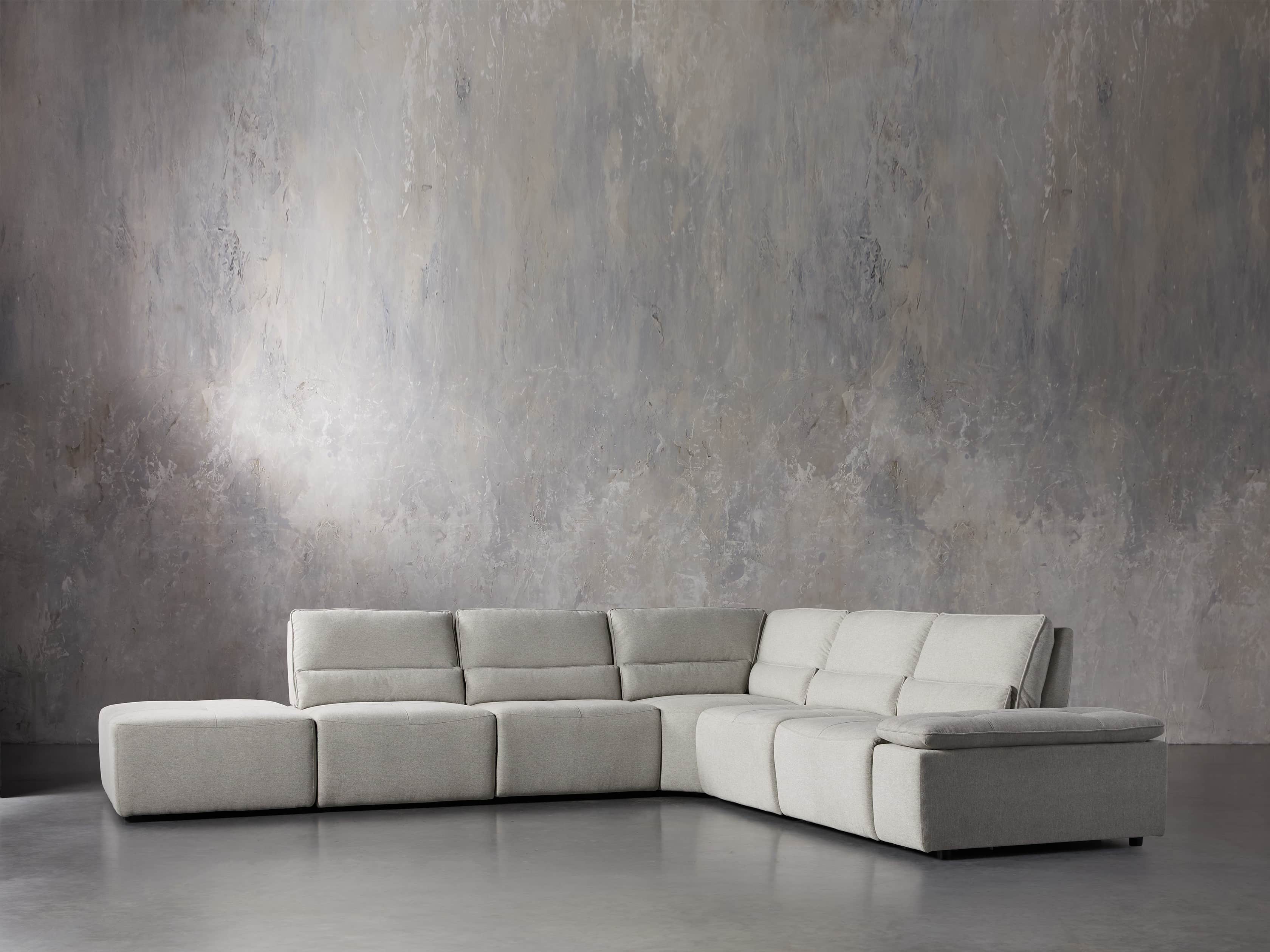Madden Upholstered Seven Piece Motion Sectional
