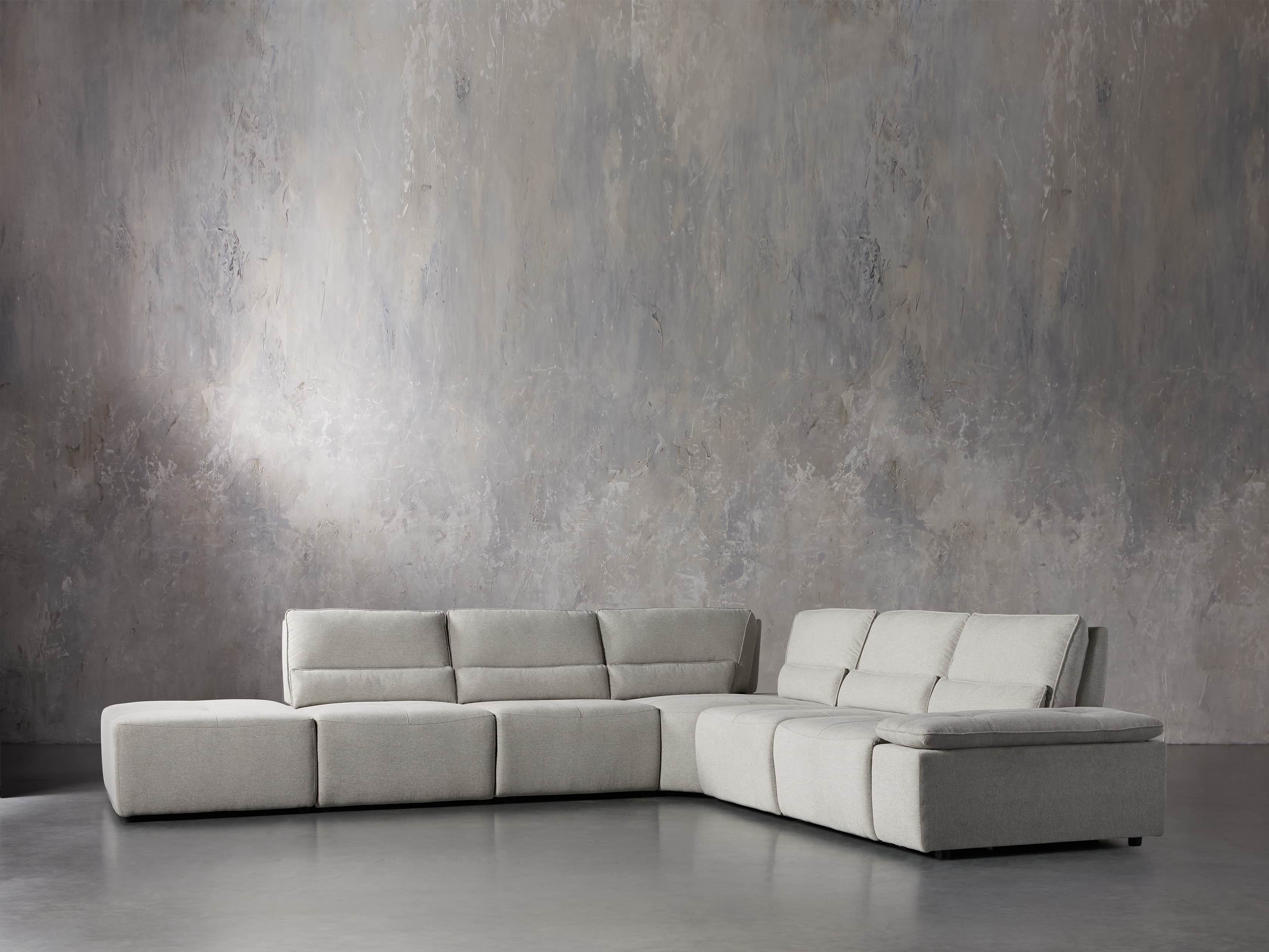 Madden Upholstered Seven Piece Motion Sectional