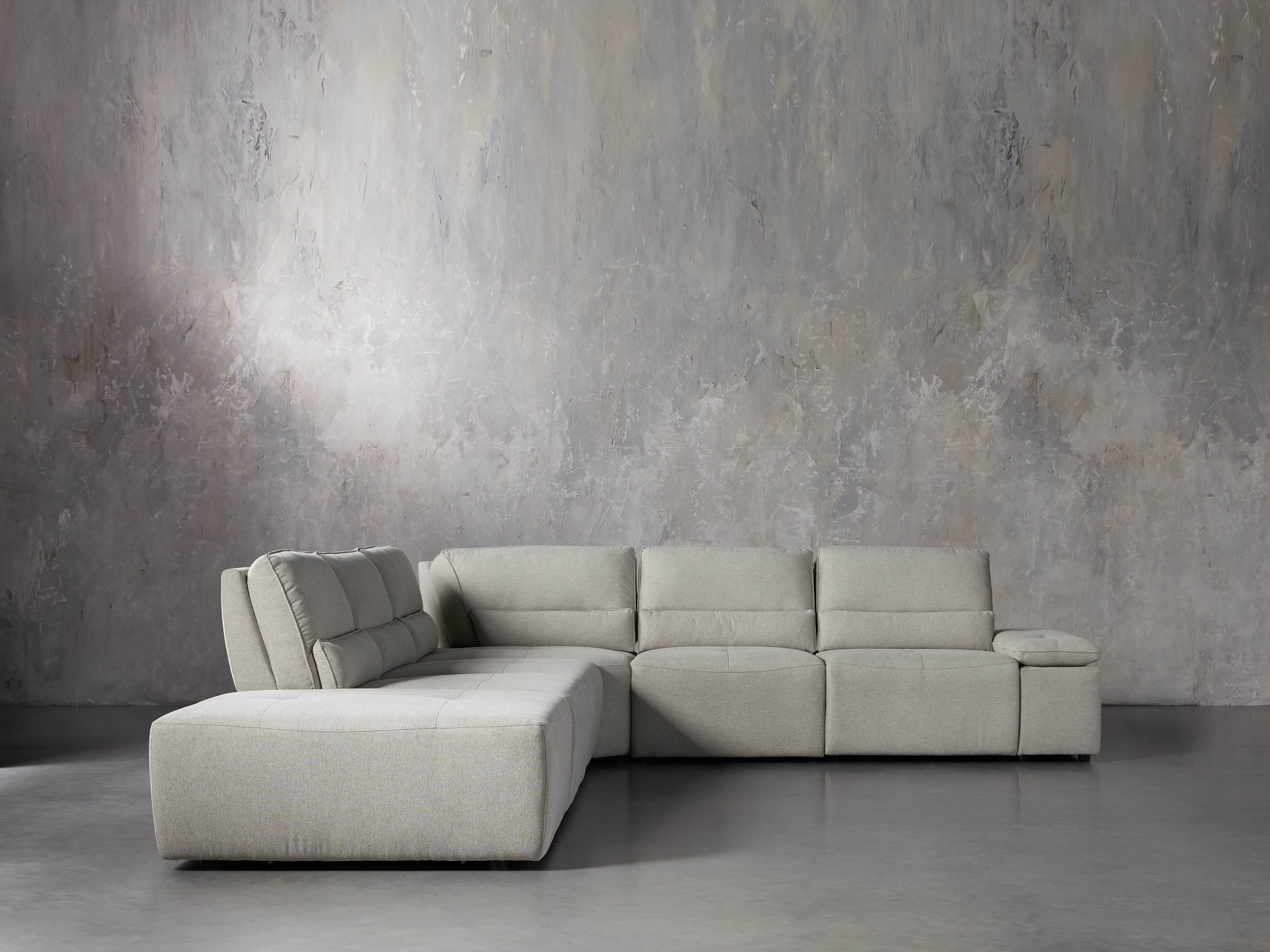 Madden Upholstered Seven Piece Motion Sectional