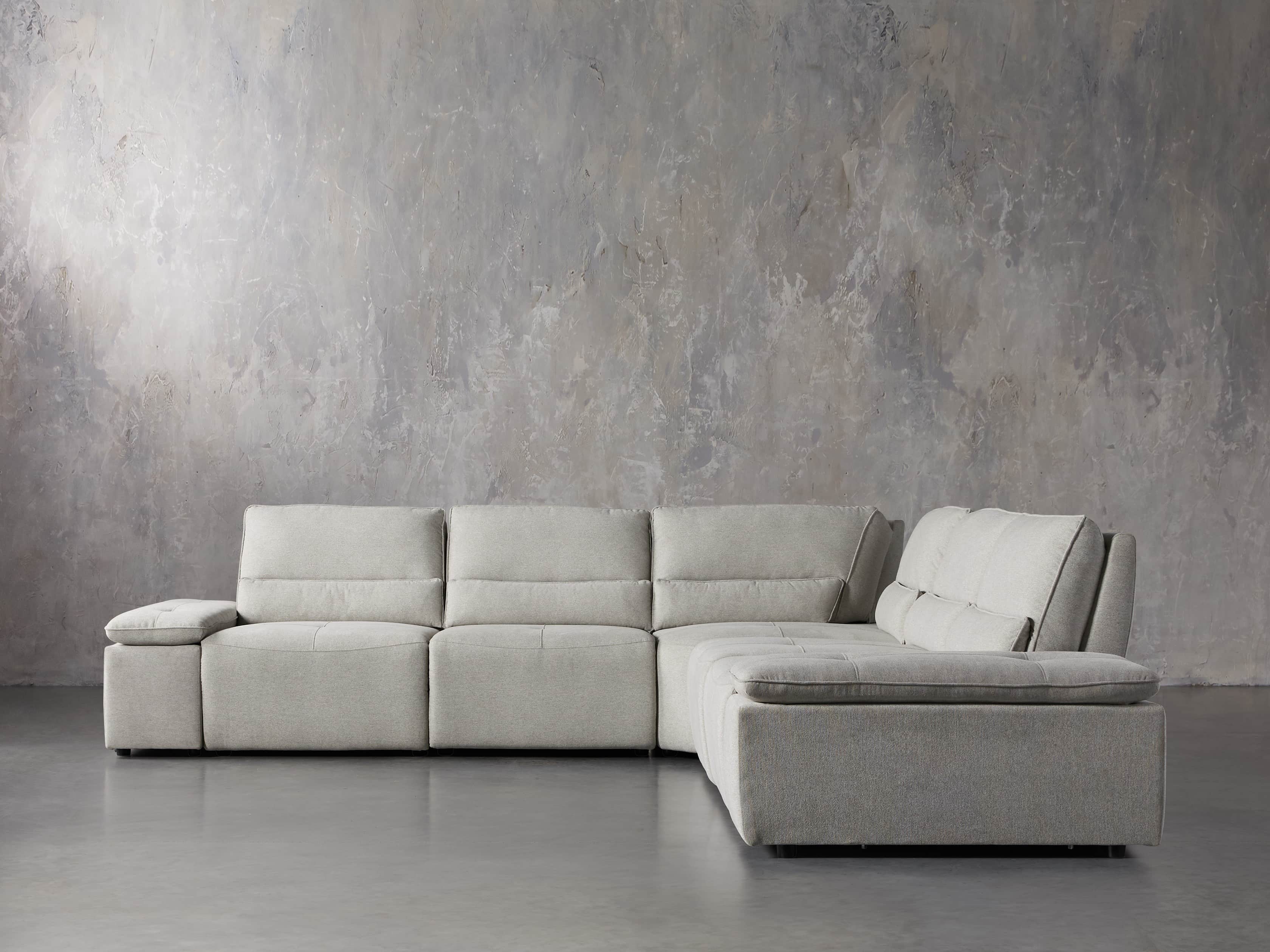 Madden Upholstered Seven Piece Motion Corner Sectional
