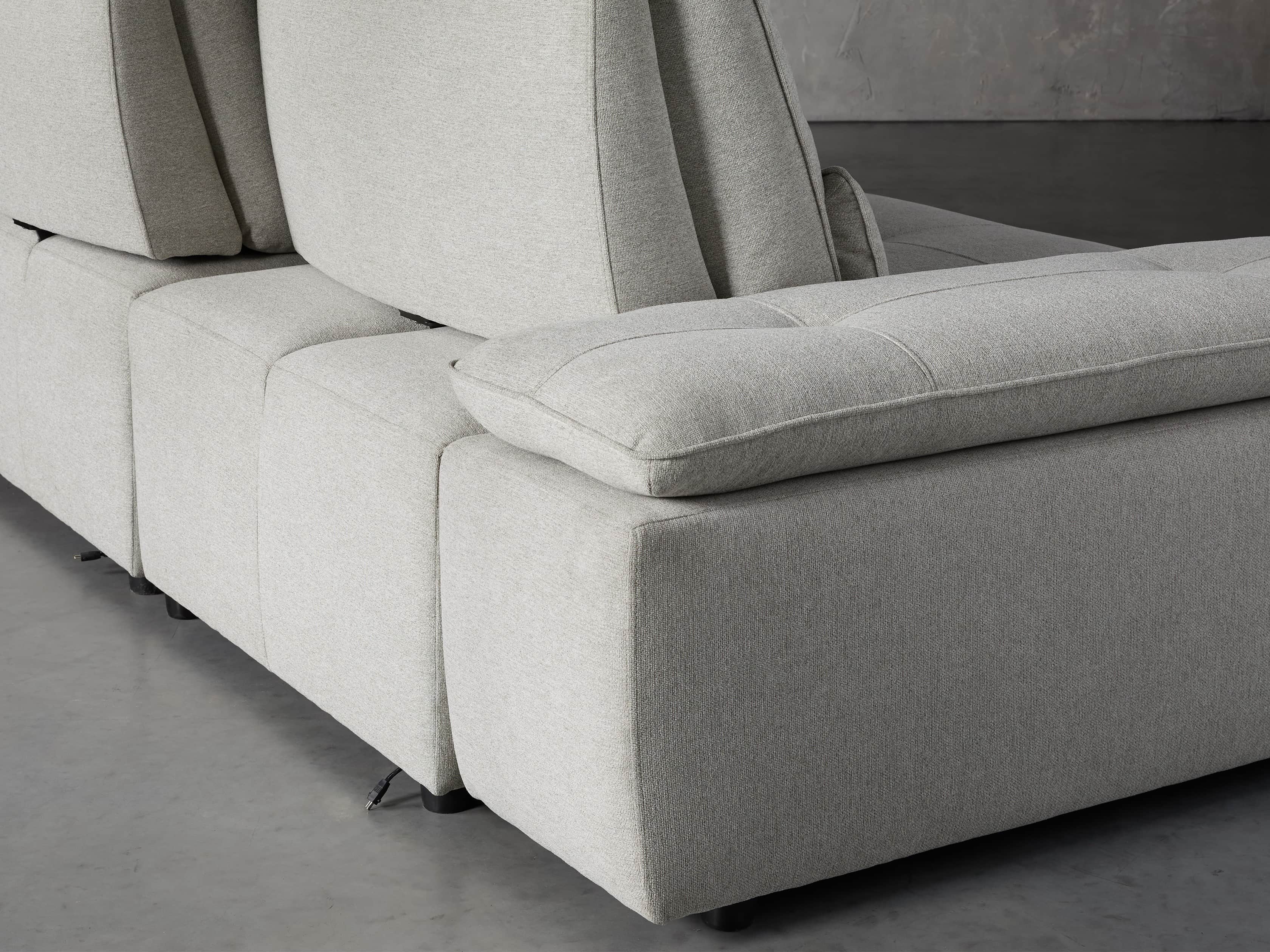 Madden Upholstered Seven Piece Motion Corner Sectional