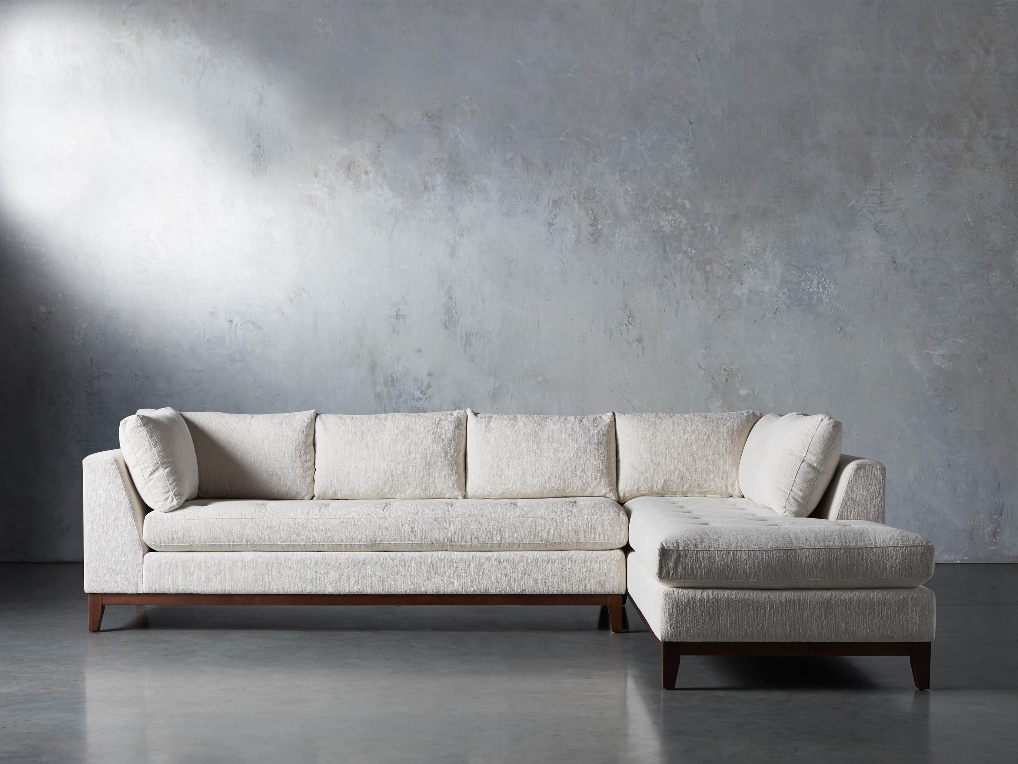 Bryden Two Piece Daybed Sectional Arhaus Bryden Two Piece Daybed Sectional Arhaus, Two Piece Sectional Sofa Bed