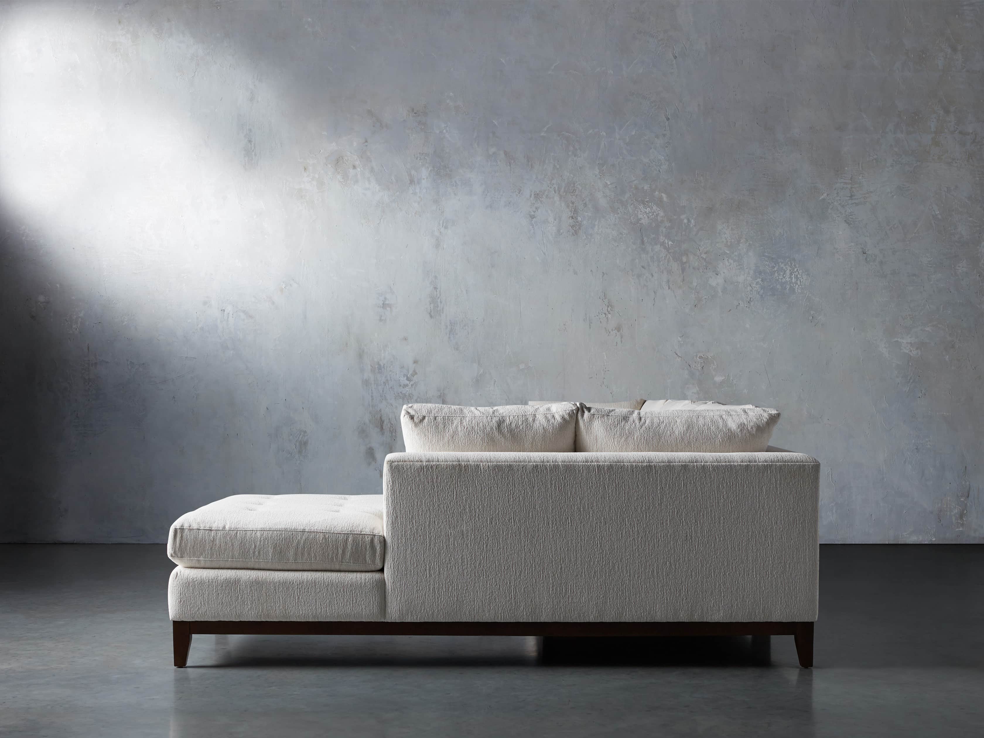 Bryden Upholstered 129" Right Arm Daybed Sectional