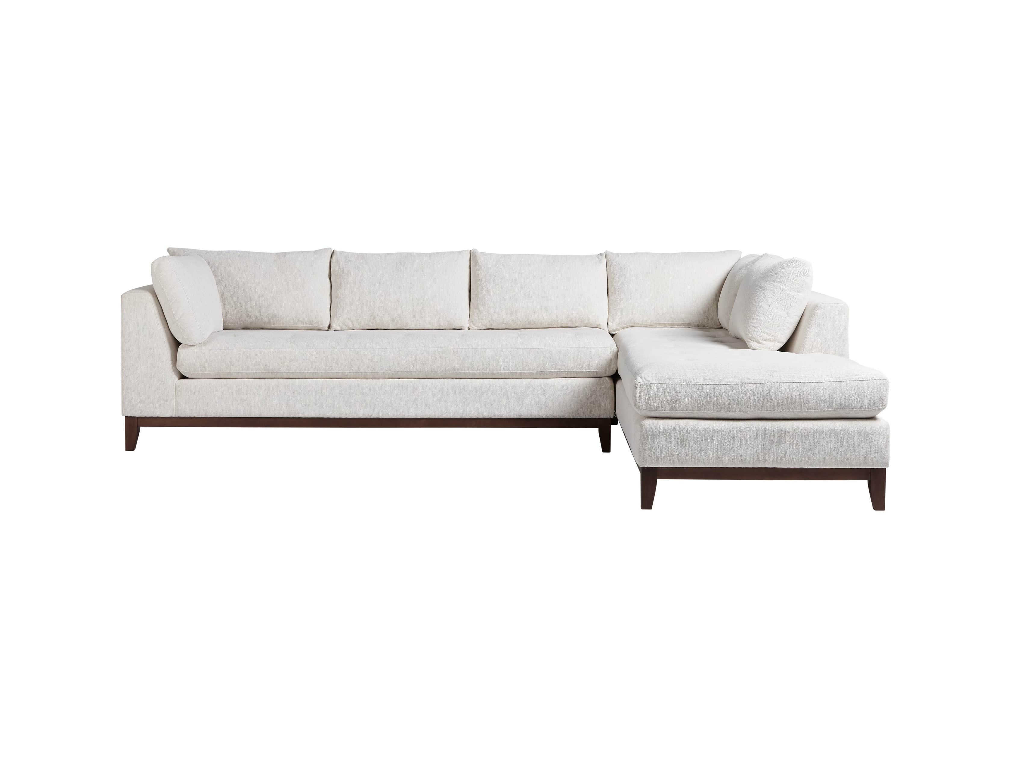 Bryden Upholstered 129" Right Arm Daybed Sectional