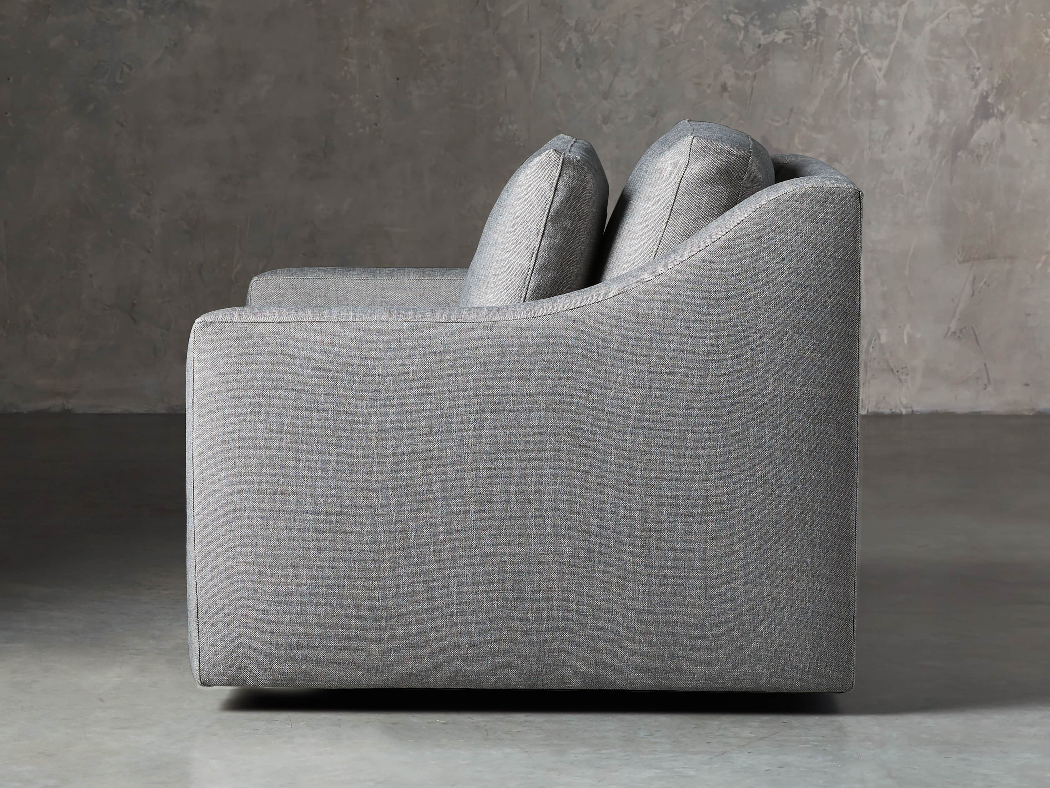 Ashby Swivel Chair Arhaus