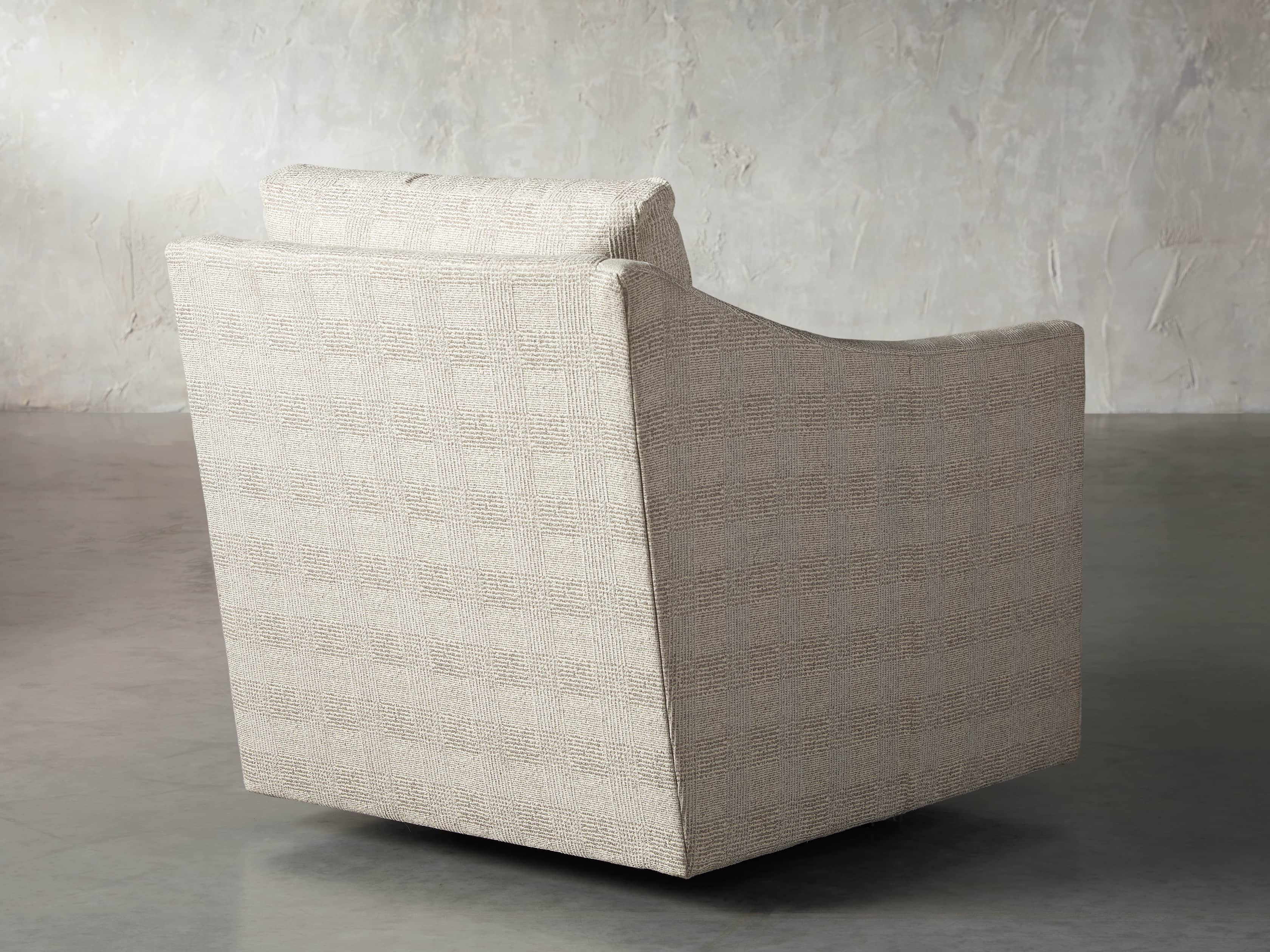 Branson Upholstered 31" Swivel Chair, slide 5 of 9