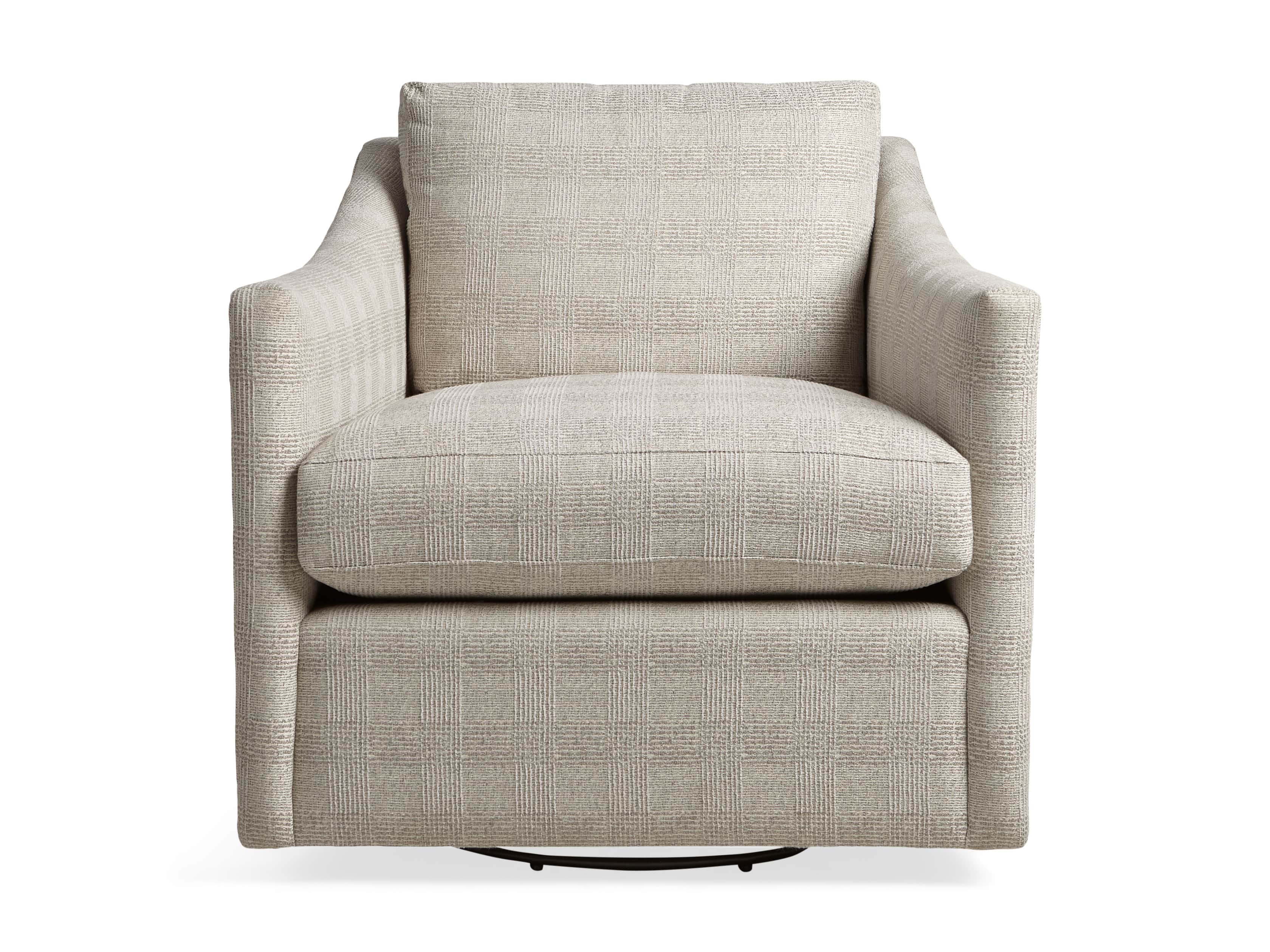 Branson Upholstered 31" Swivel Chair, slide 8 of 9