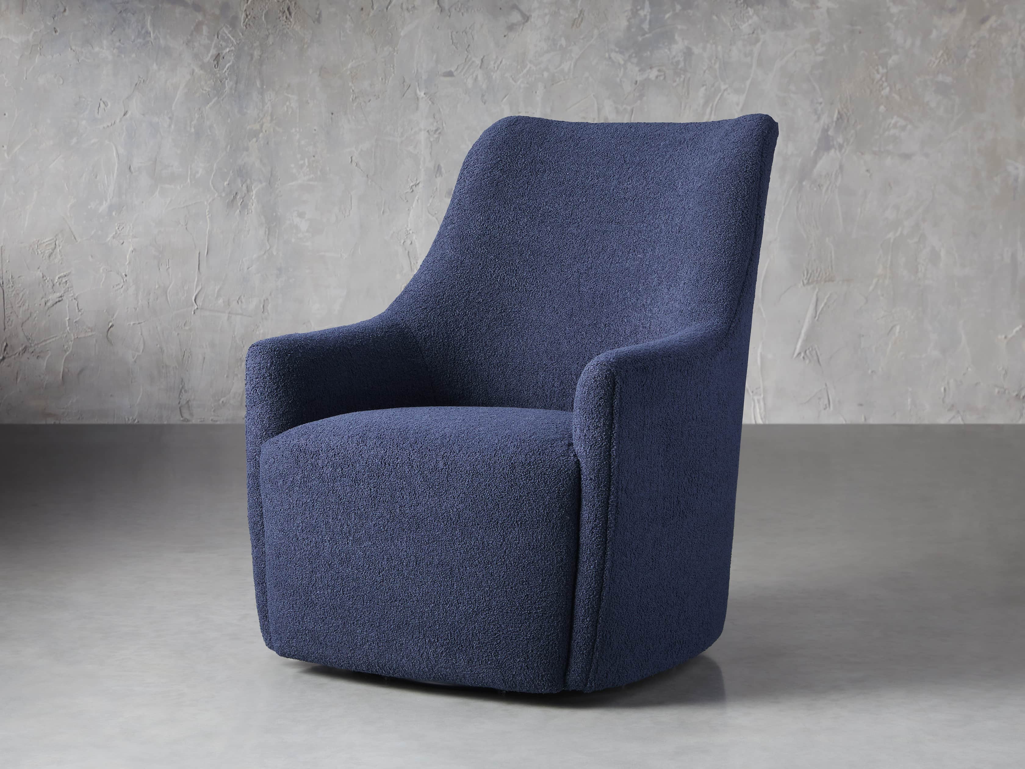 Cole Upholstered 31" Swivel Chair, slide 3 of 12
