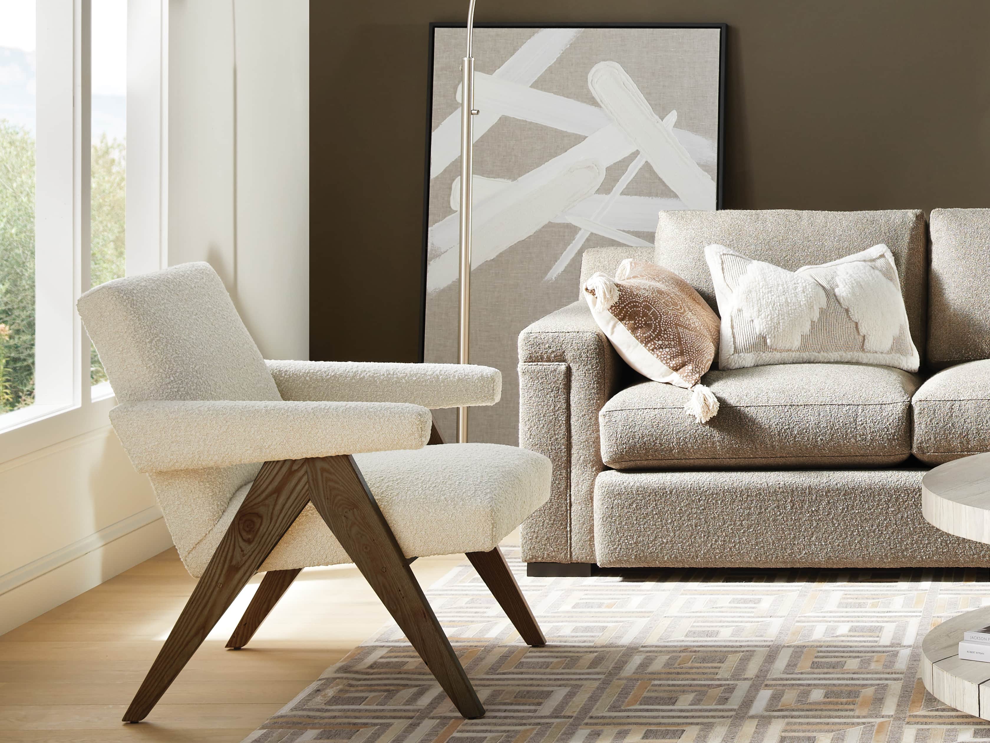 Elias Upholstered 29" Chair, slide 1 of 8