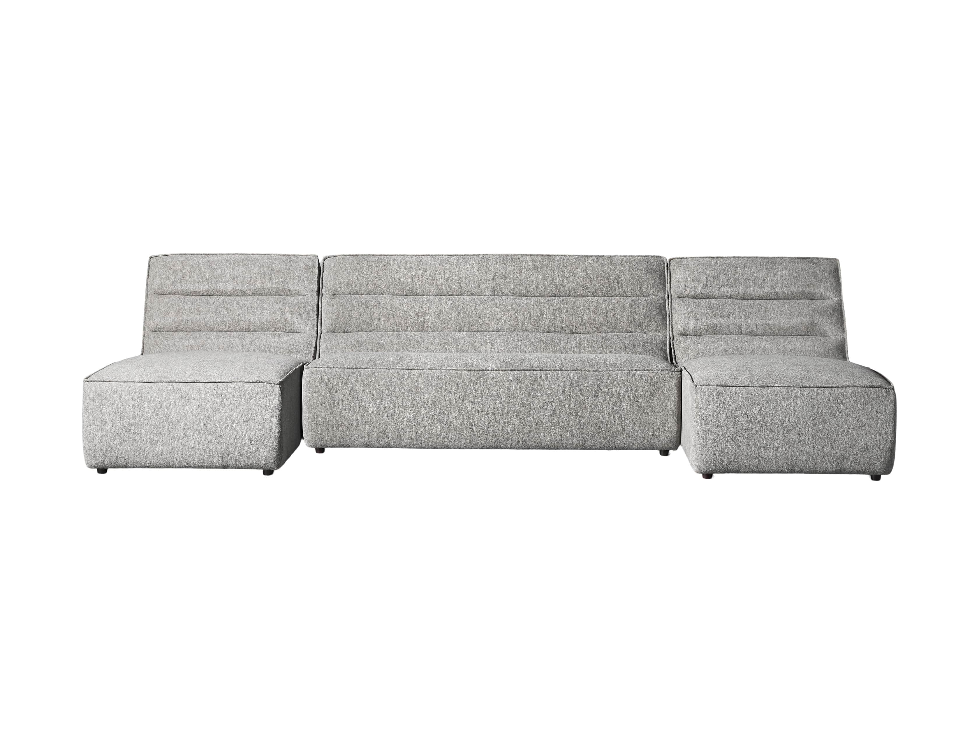 Archer Upholstered 144" Three Piece Sectional, slide 6 of 7