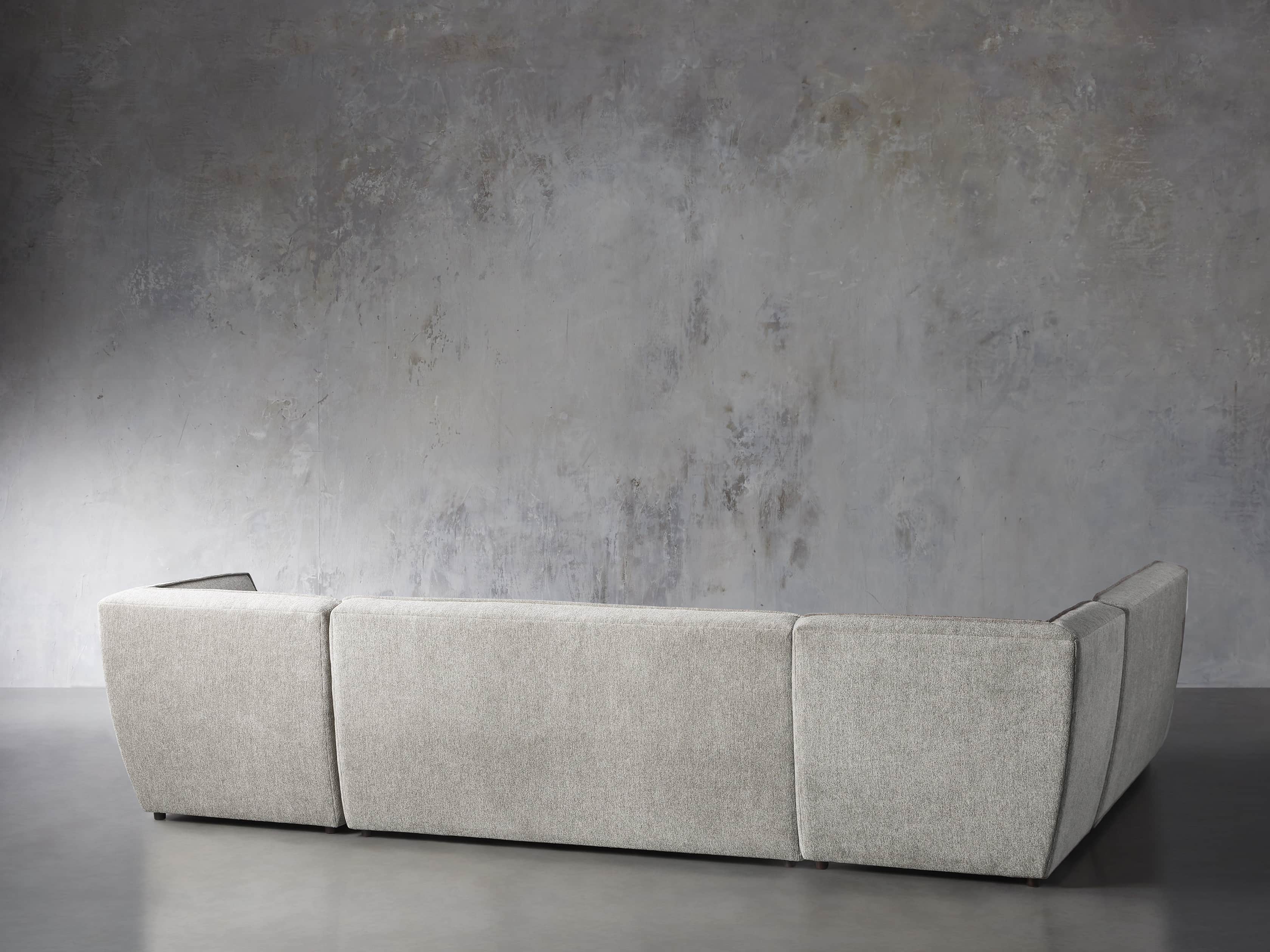 Archer Upholstered 154" Five Piece Sectional, slide 3 of 7