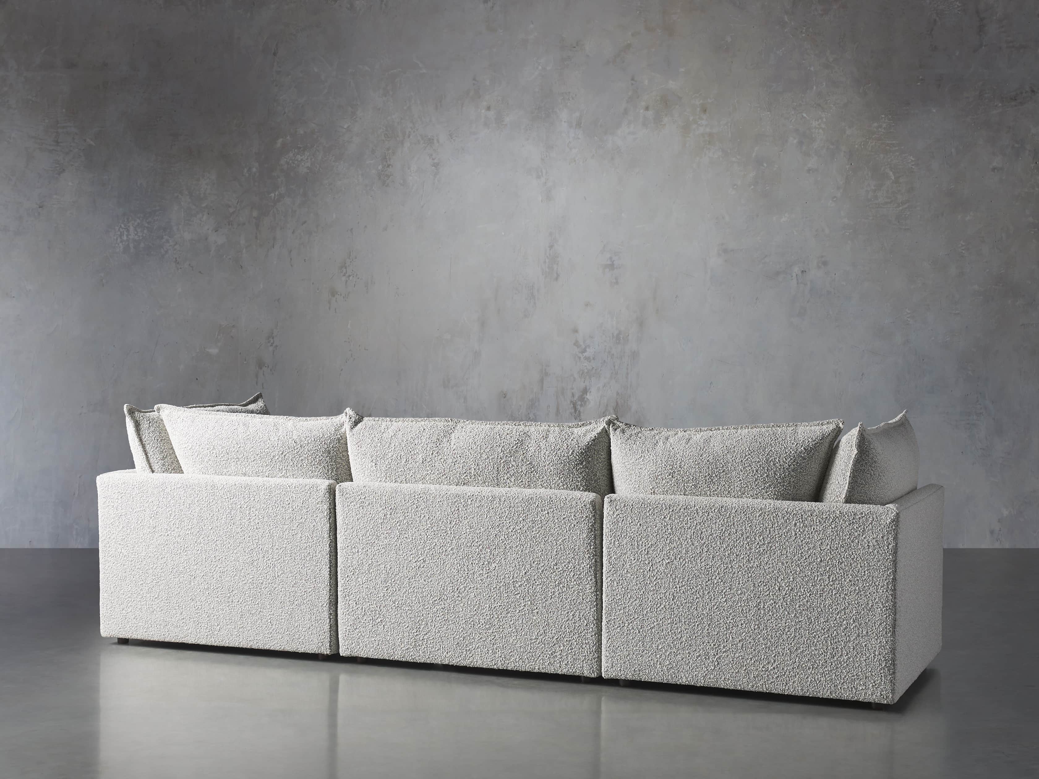 Owen Upholstered Three Piece Sectional, slide 3 of 6