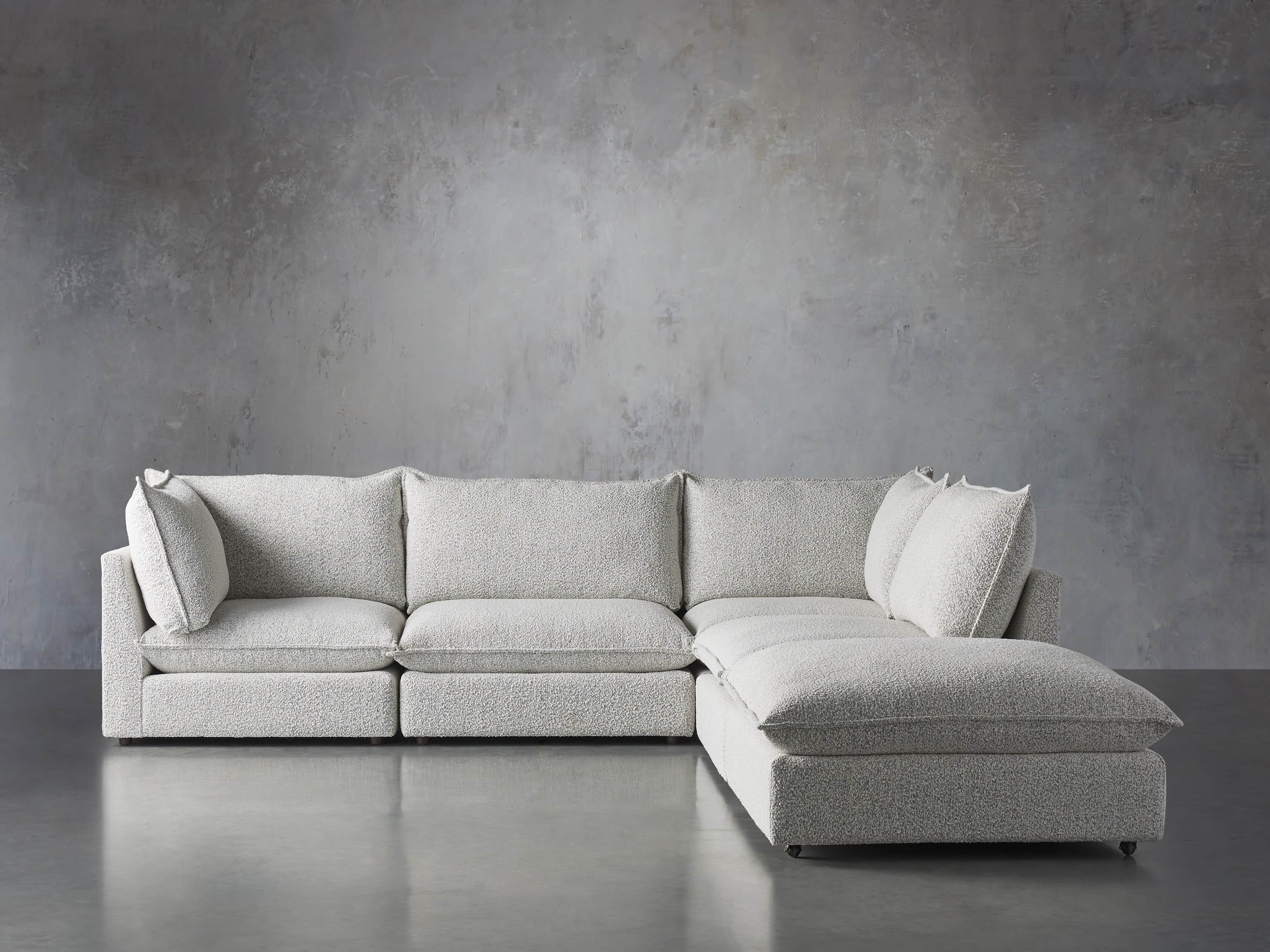 Owen Upholstered Five Piece Sectional, slide 1 of 6