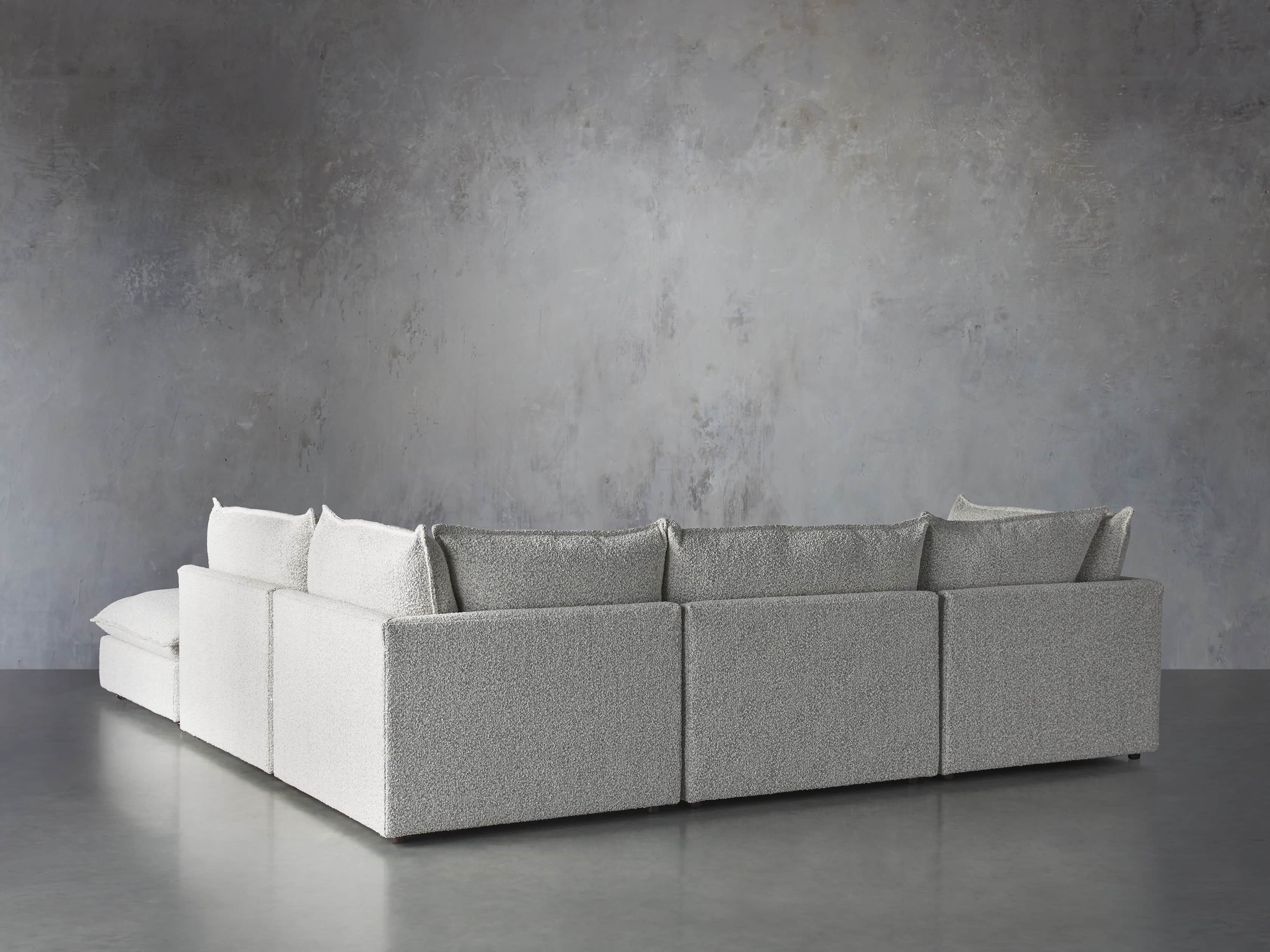 Owen Upholstered Five Piece Sectional, slide 3 of 6
