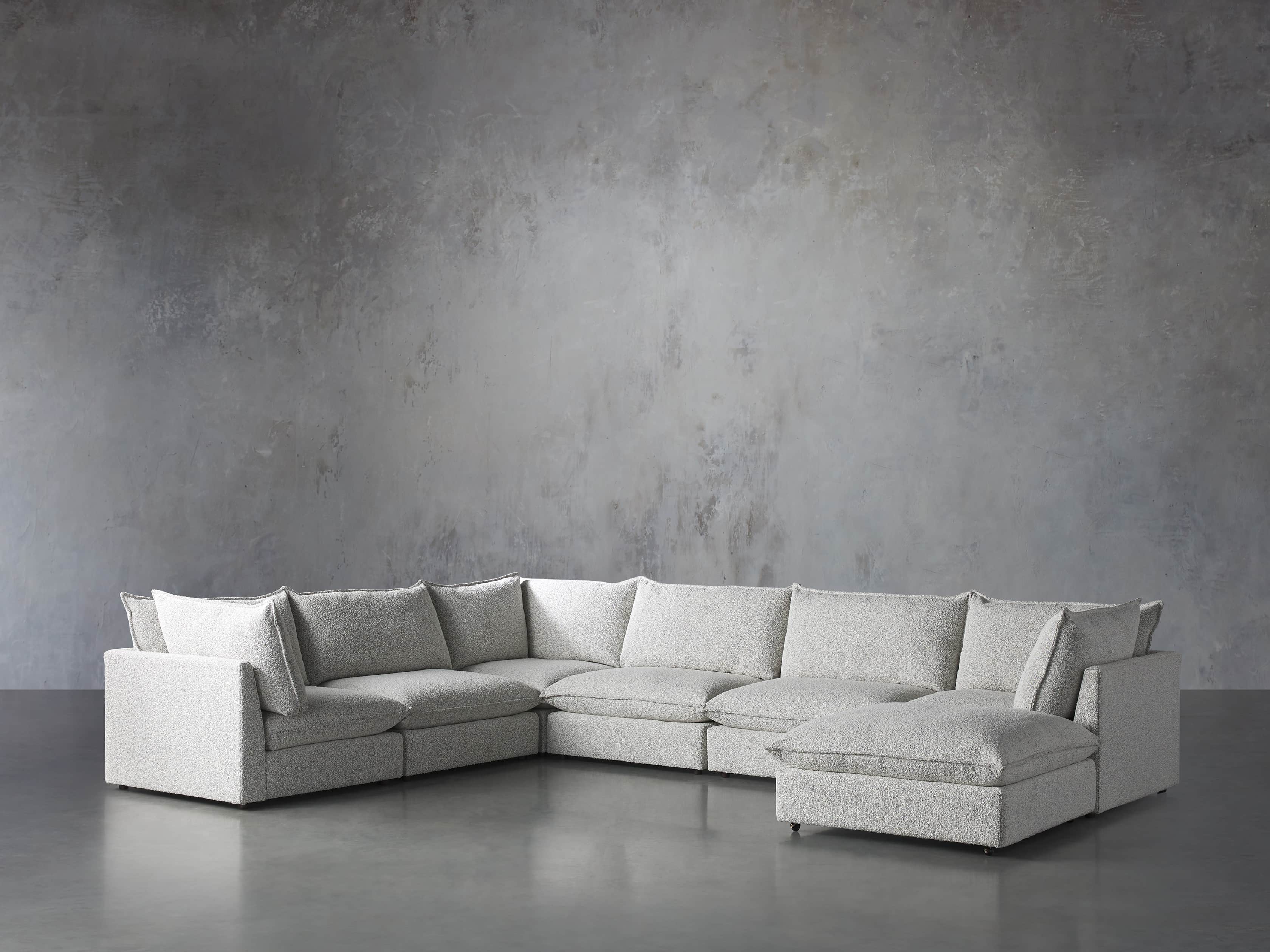 Owen Upholstered Seven Piece Sectional, slide 2 of 6