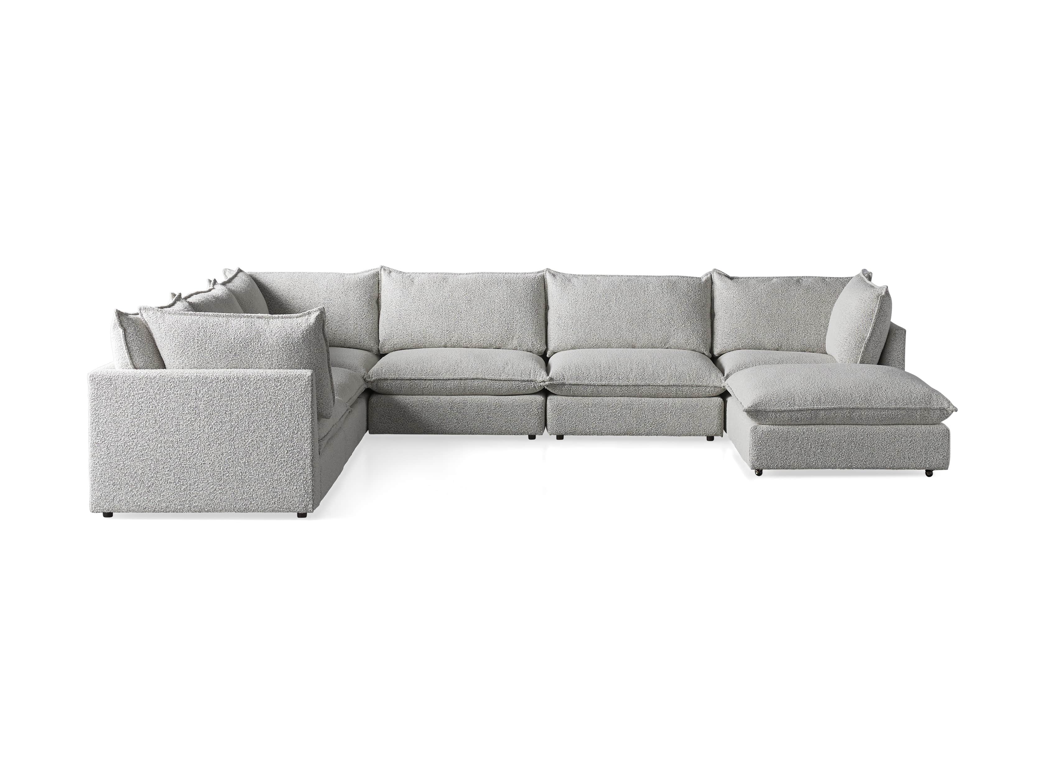 Owen Upholstered Seven Piece Sectional, slide 6 of 6