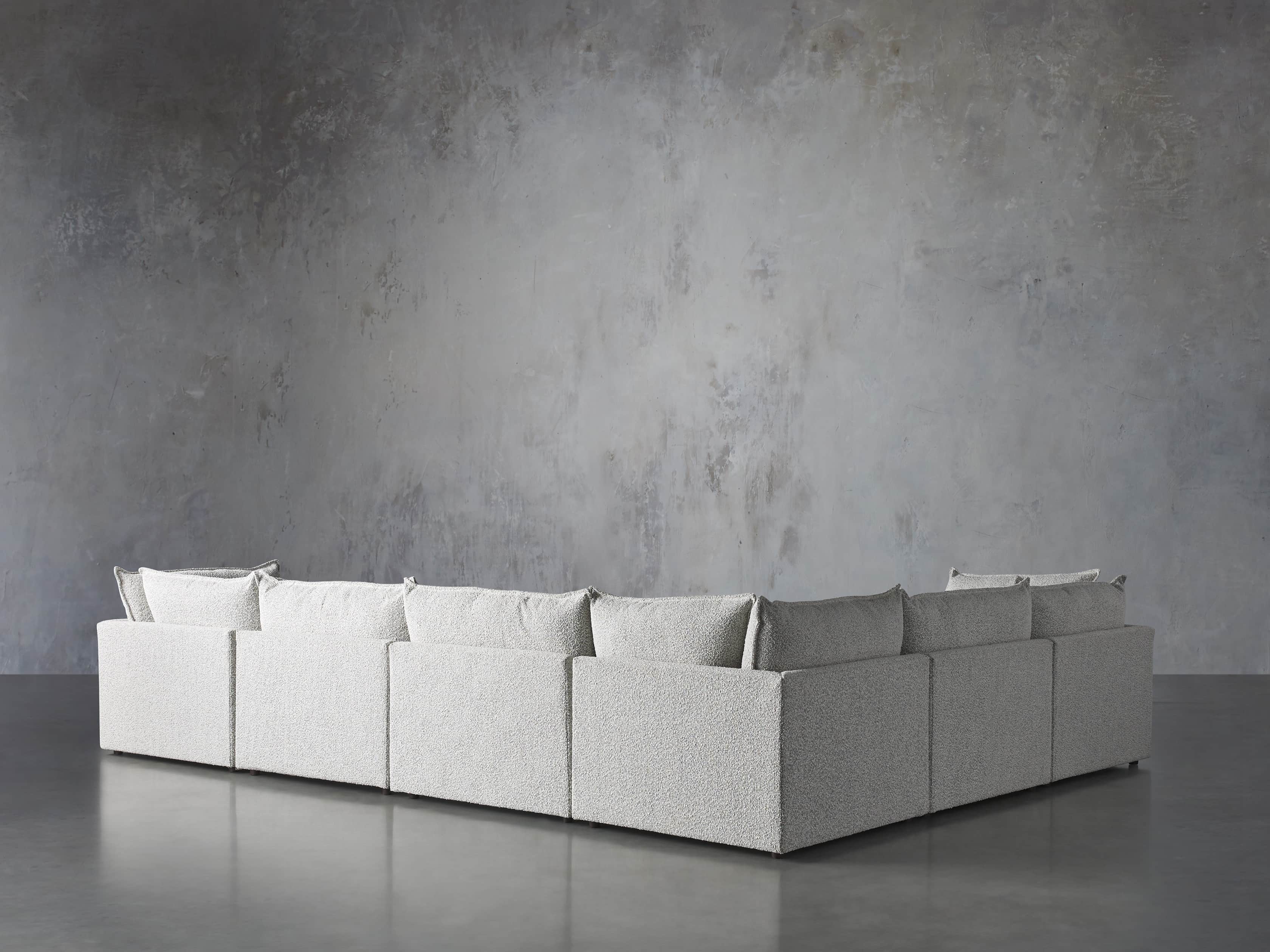 Owen Upholstered Seven Piece Sectional, slide 3 of 6