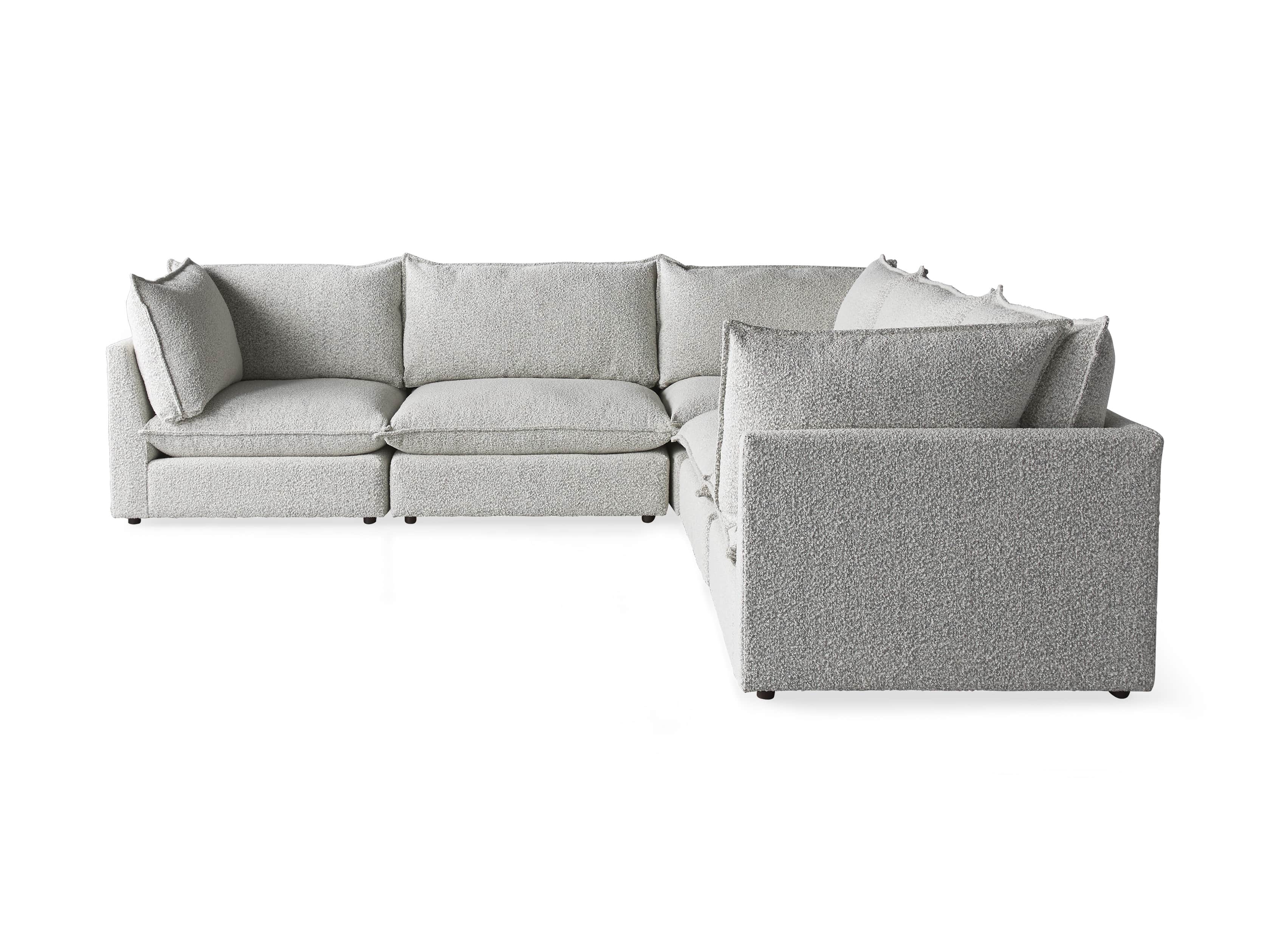 Owen Upholstered Five Piece Corner Sectional, slide 6 of 6