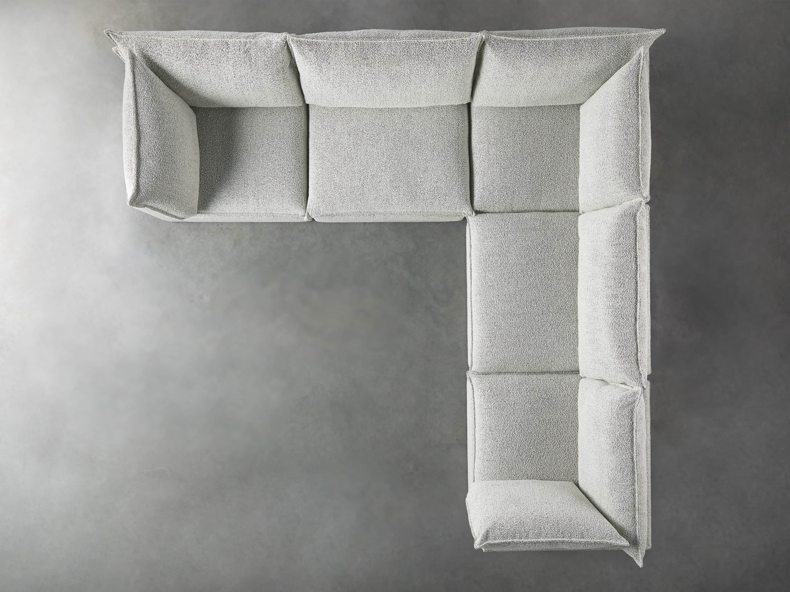 Owen Upholstered Five Piece Corner Sectional, slide 4 of 6