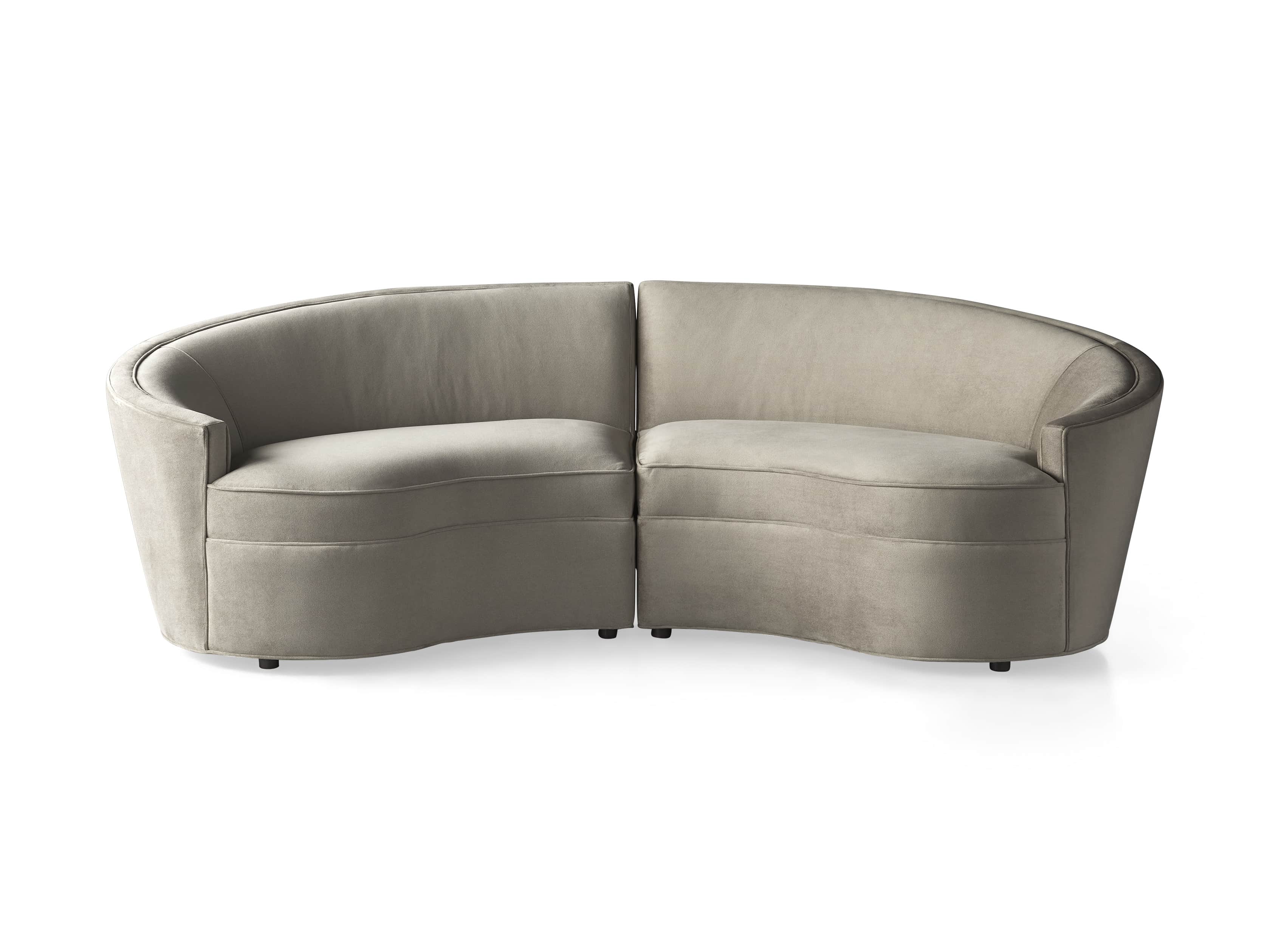 Harper Upholstered 100" Two Piece Sectional, slide 6 of 6