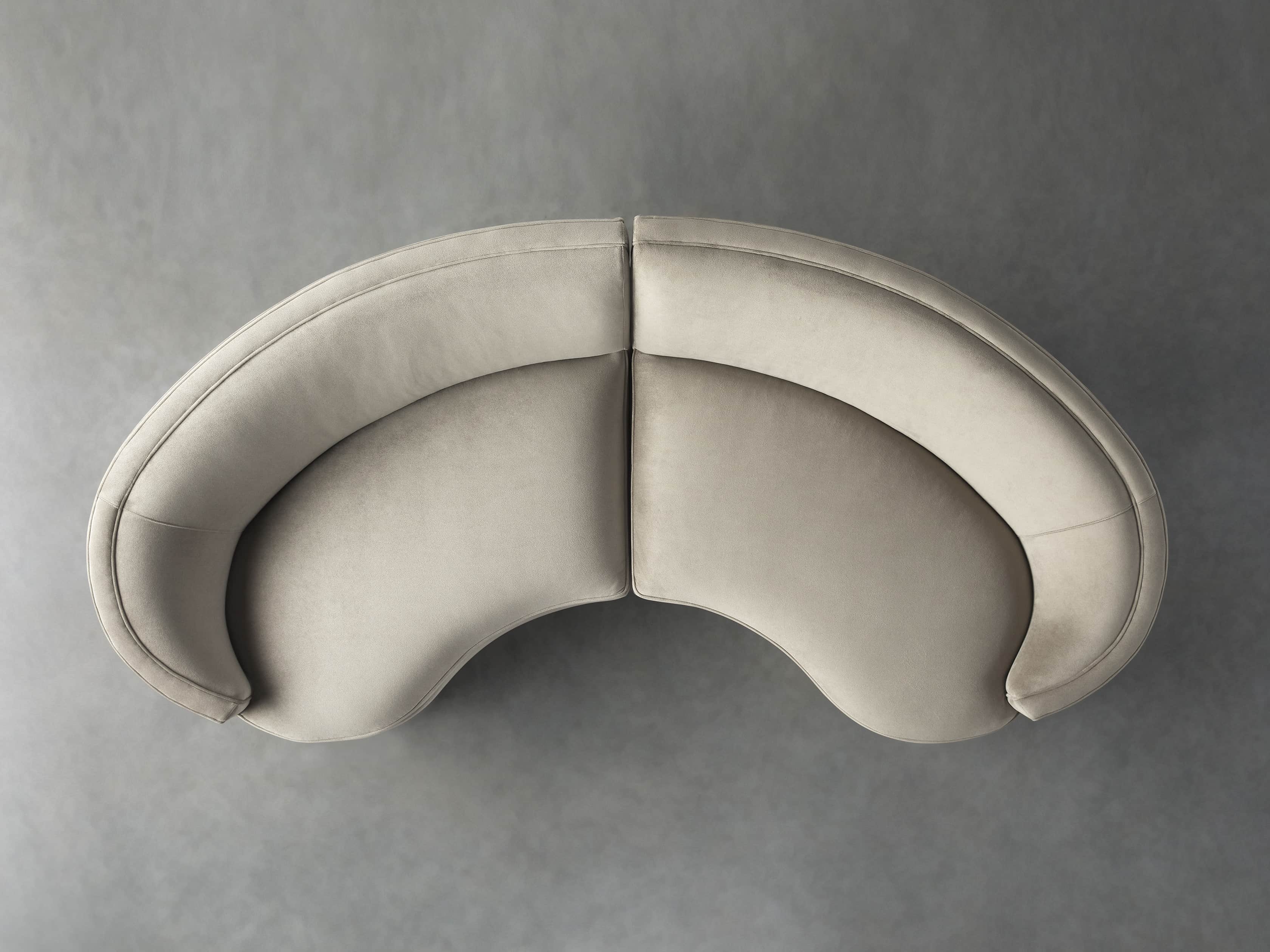 Harper Upholstered 100" Two Piece Sectional, slide 5 of 6