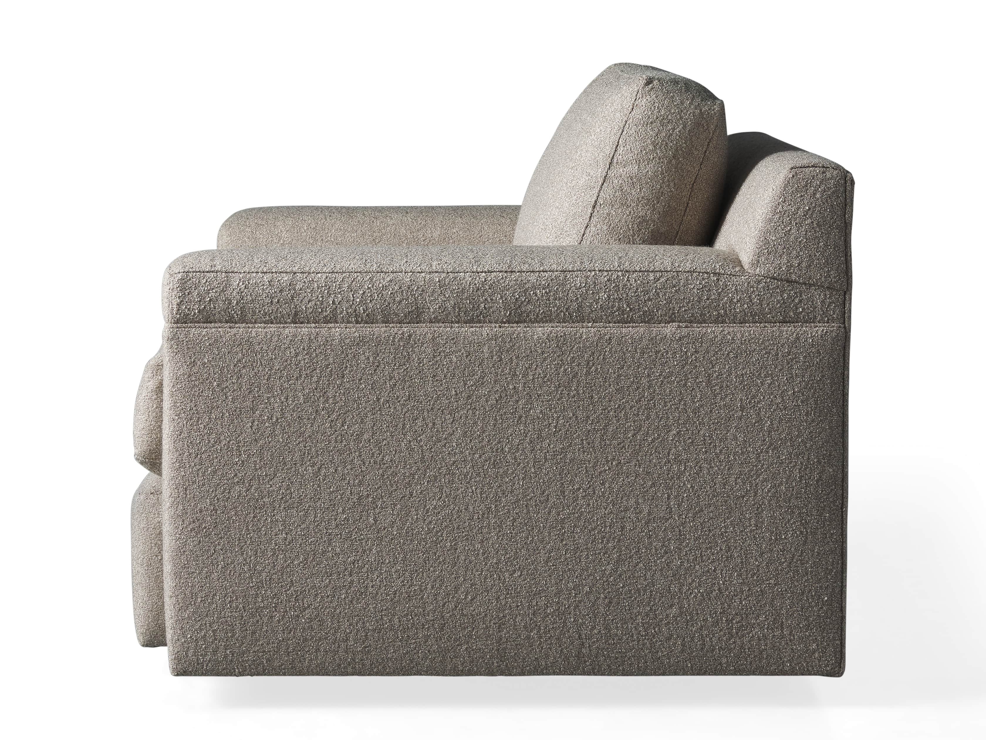 Chandler Upholstered 46" Swivel Chair, slide 7 of 7