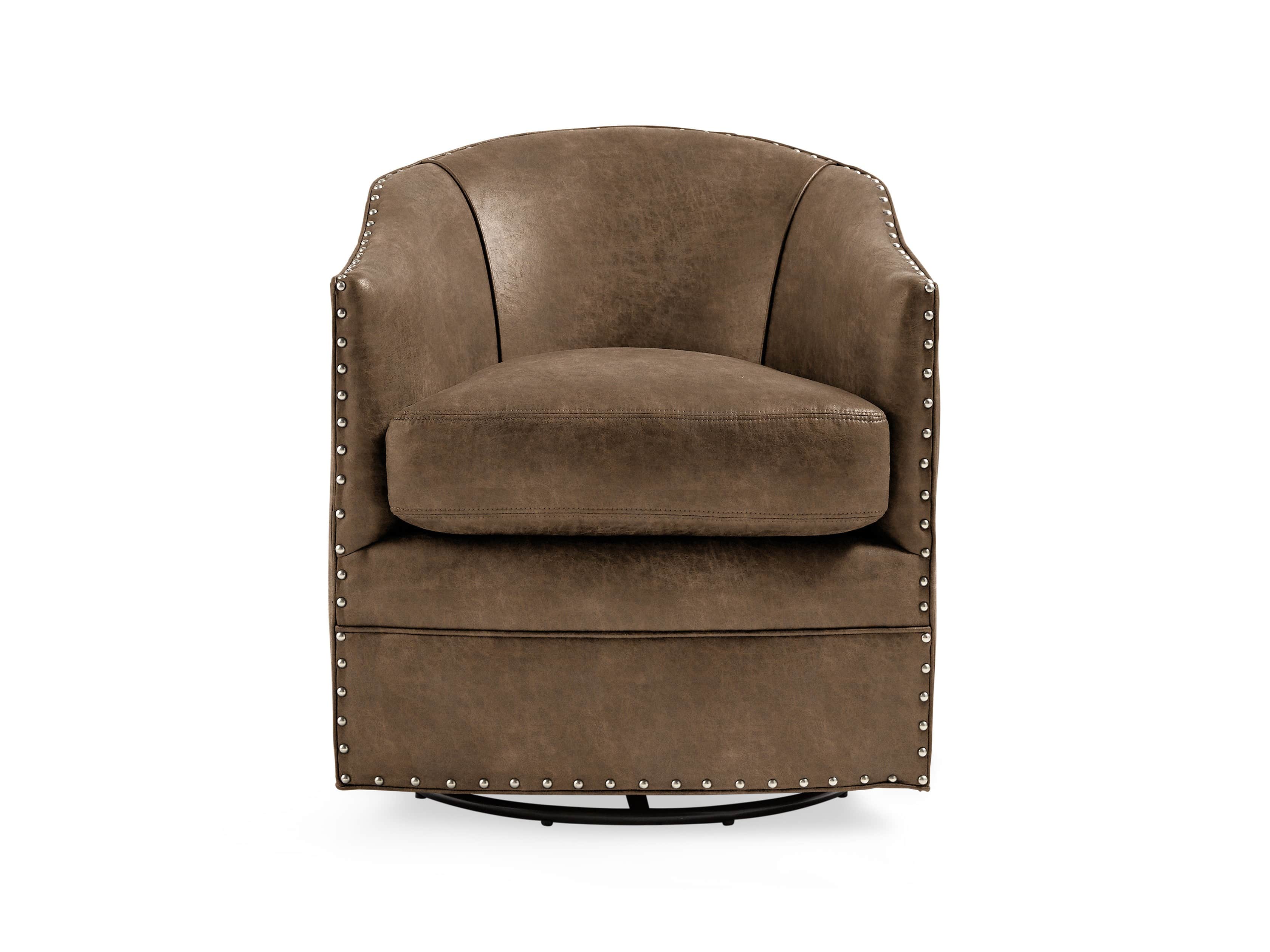 arhaus giles swivel chair