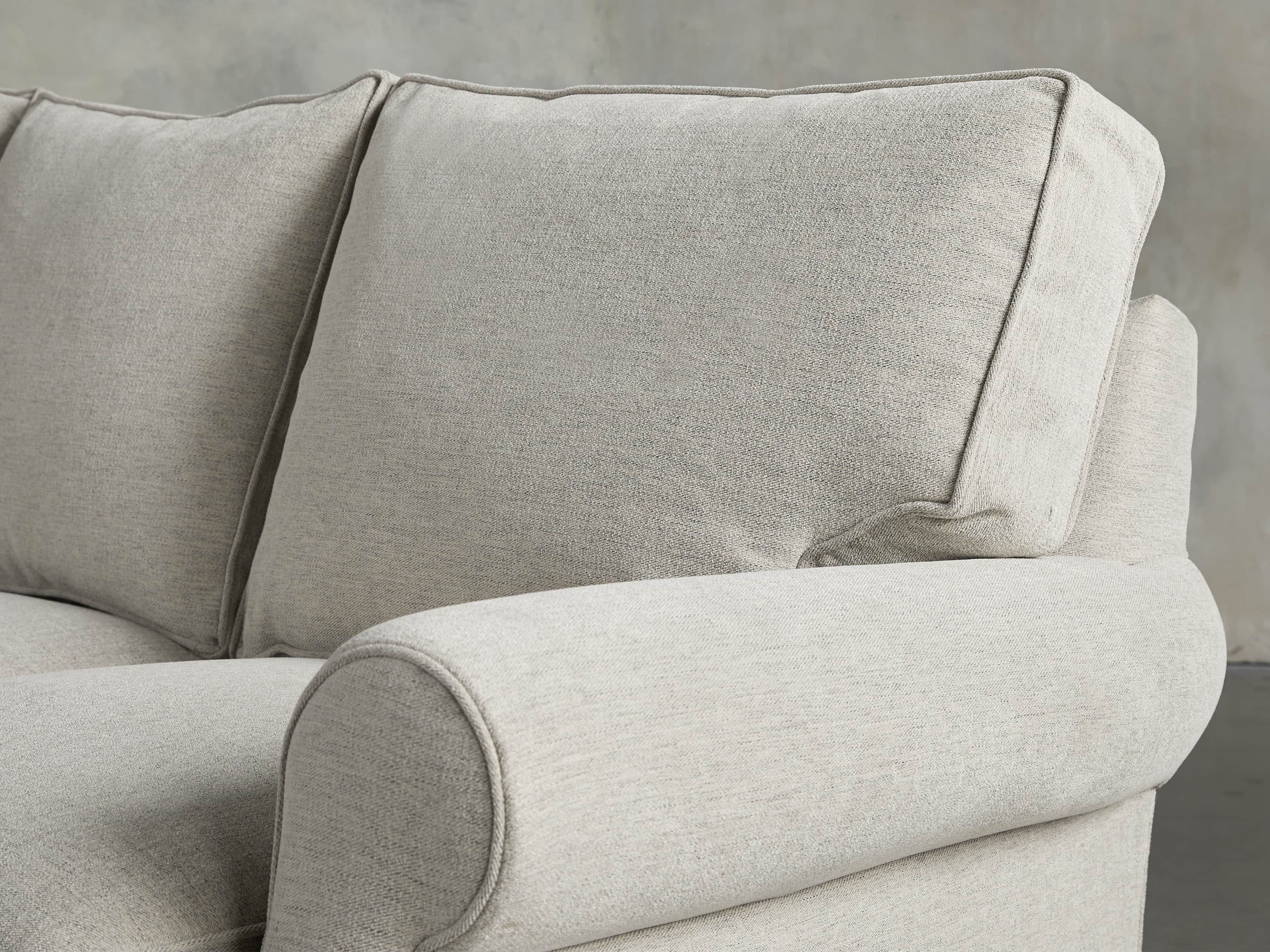 Landsbury Upholstered 89" Queen Std Sleeper Sofa (3/3) With Chaise) in Merritt Dove