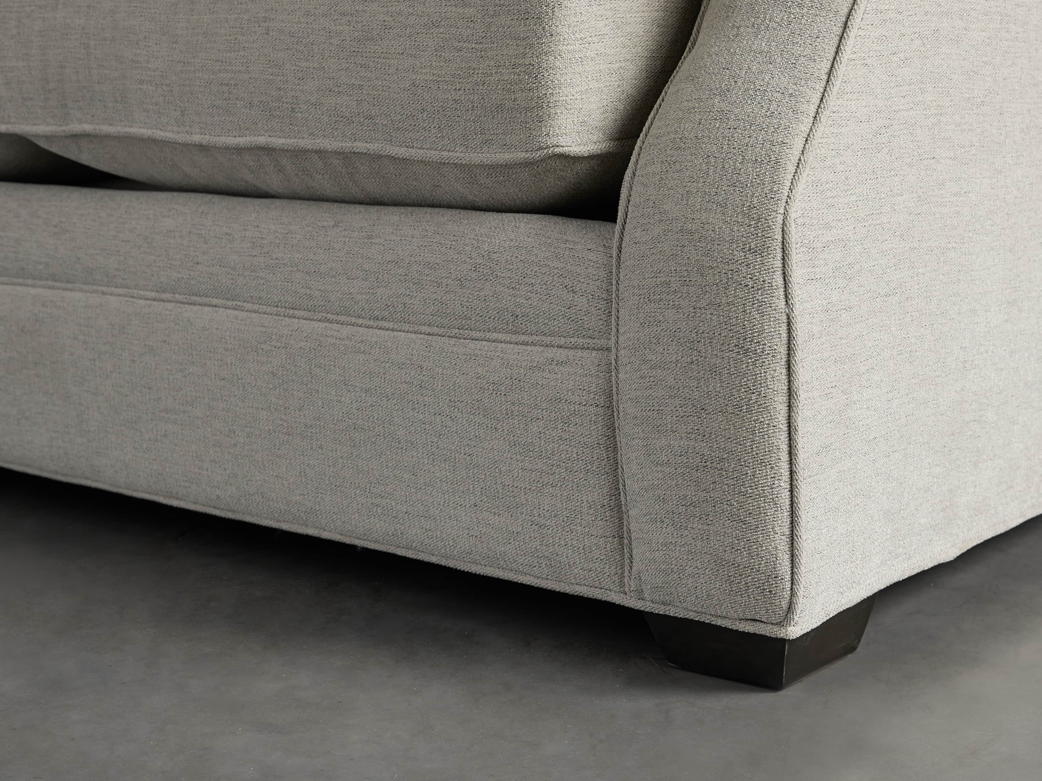 Landsbury Upholstered 89" Queen Std Sleeper Sofa (3/3) With Chaise) in Merritt Dove