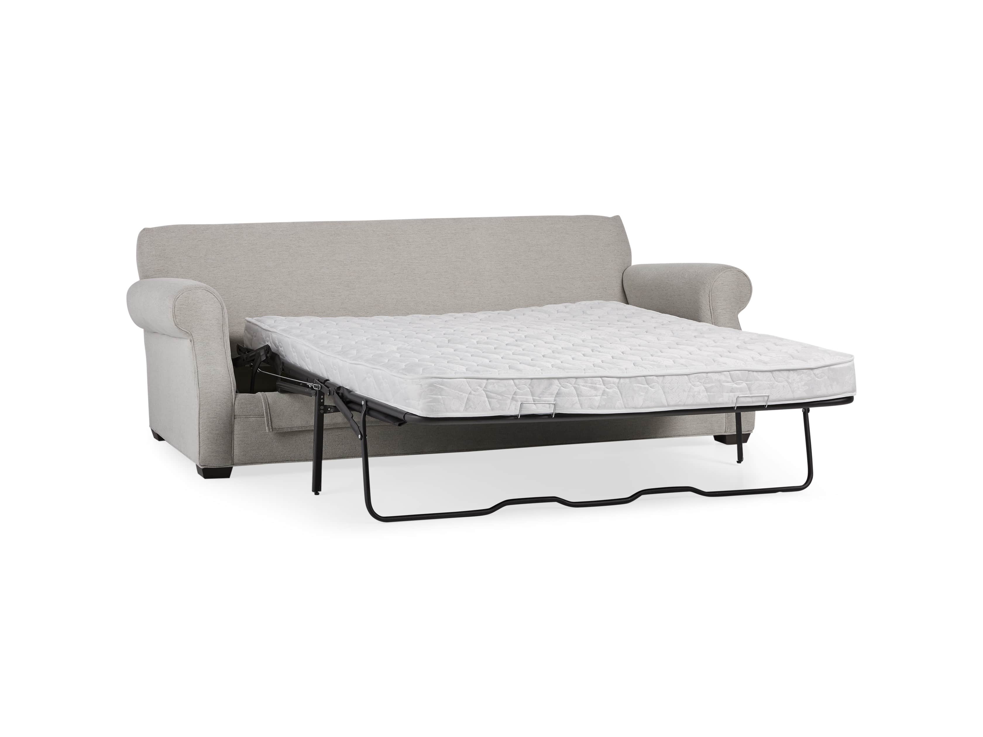 Landsbury Upholstered 89" Queen Std Sleeper Sofa (3/3) With Chaise) in Merritt Dove