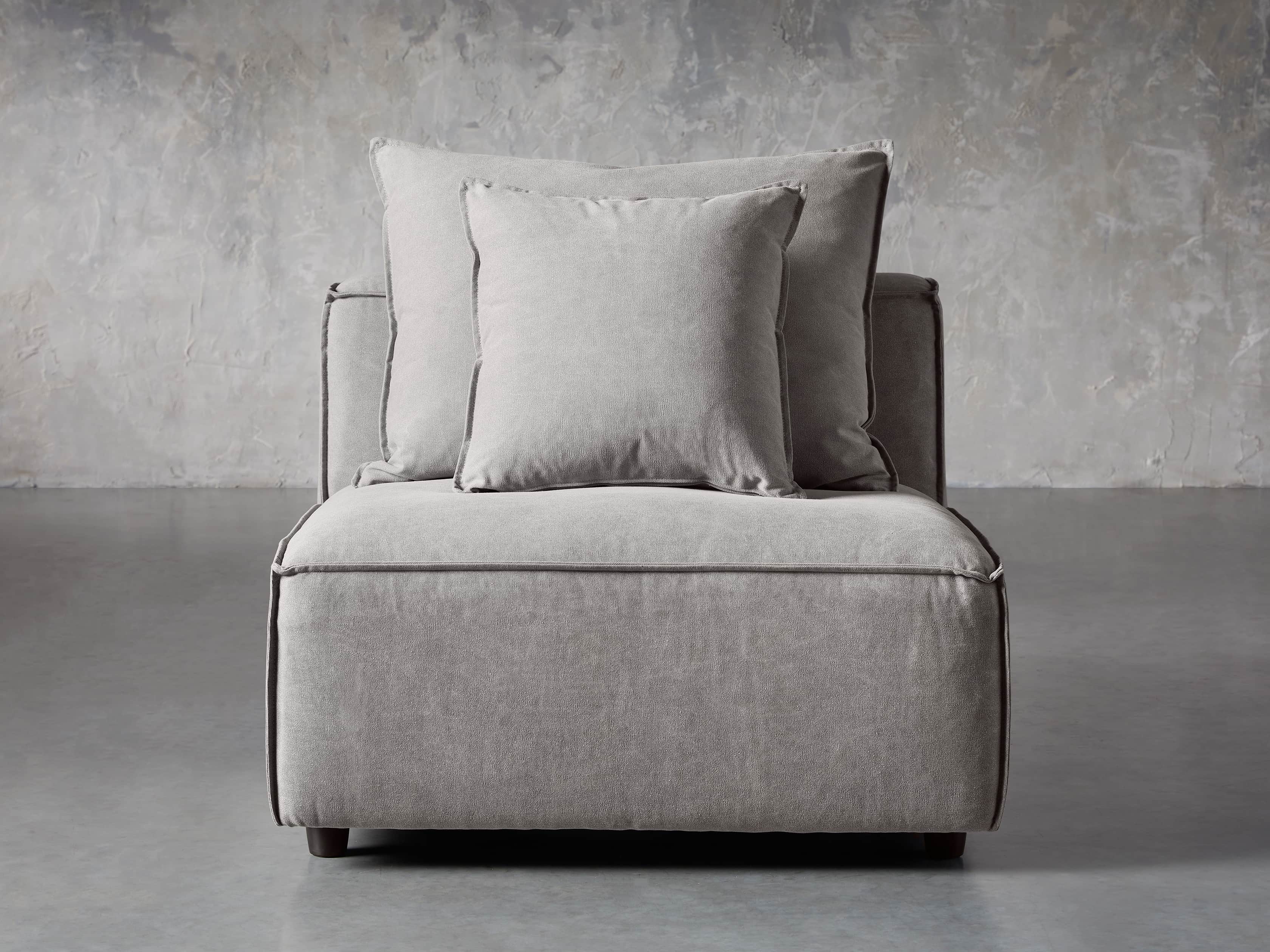 armless chair