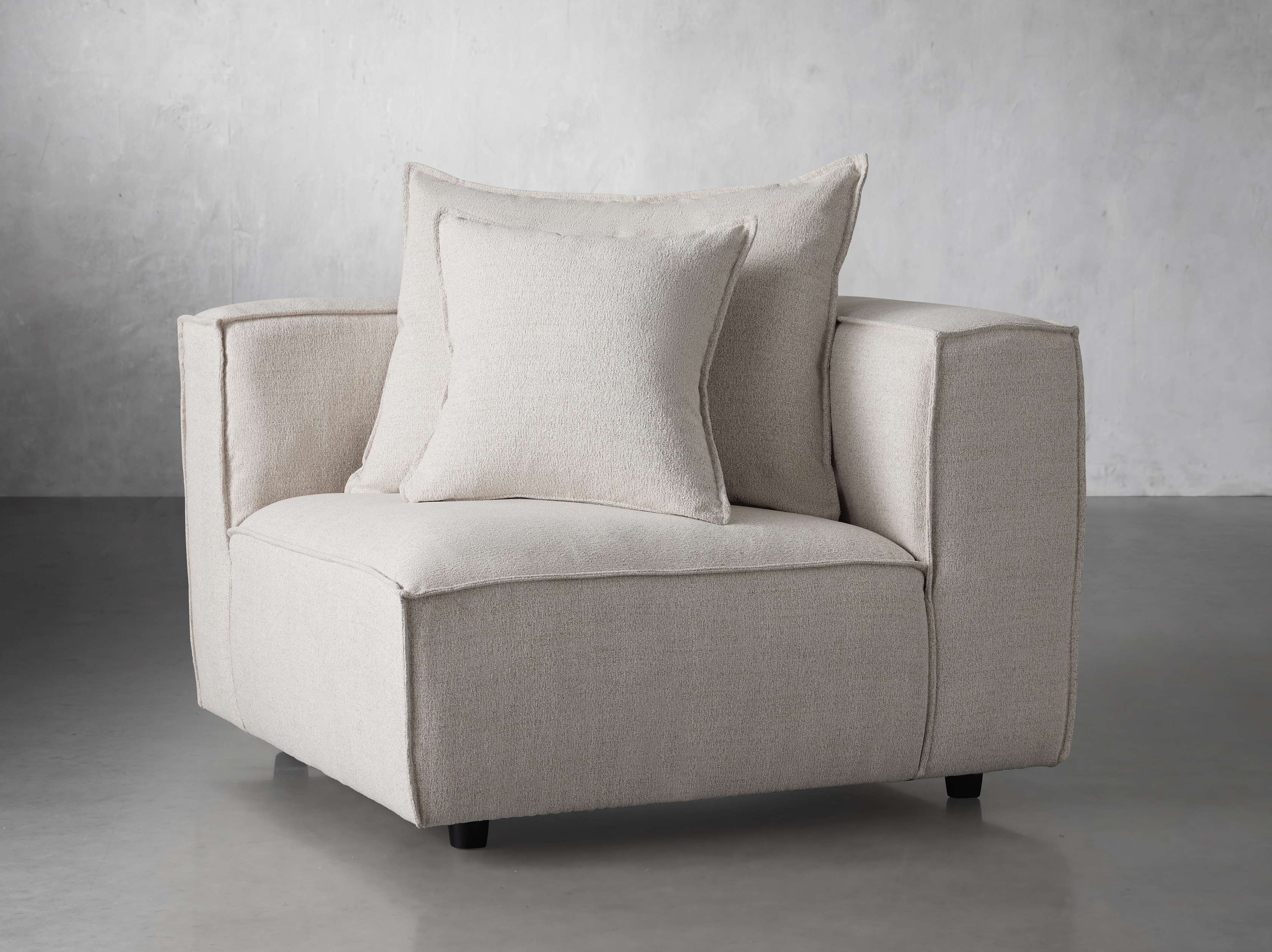 Corner discount upholstered chair