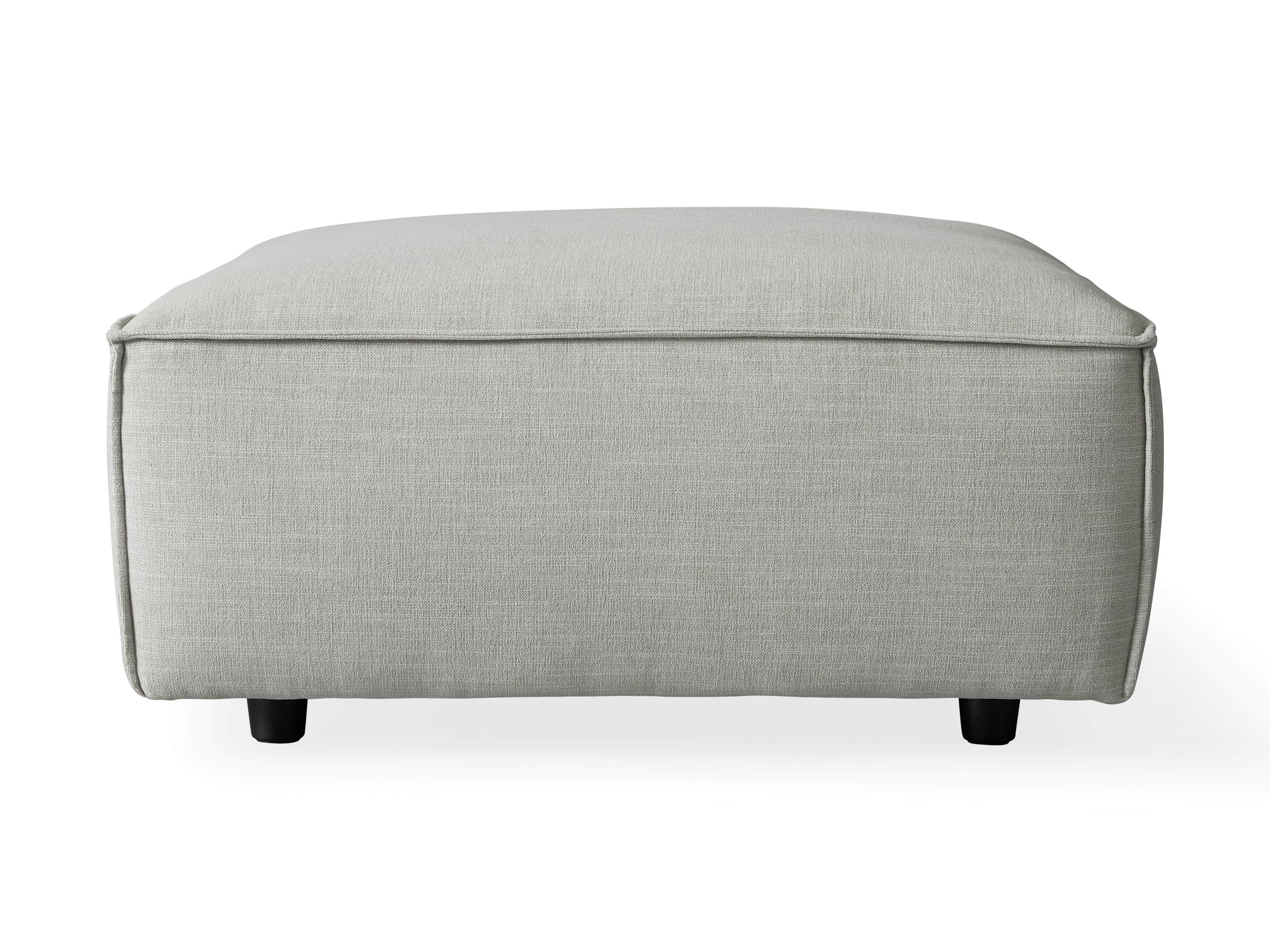 Coburn Ottoman in Nomad Stone