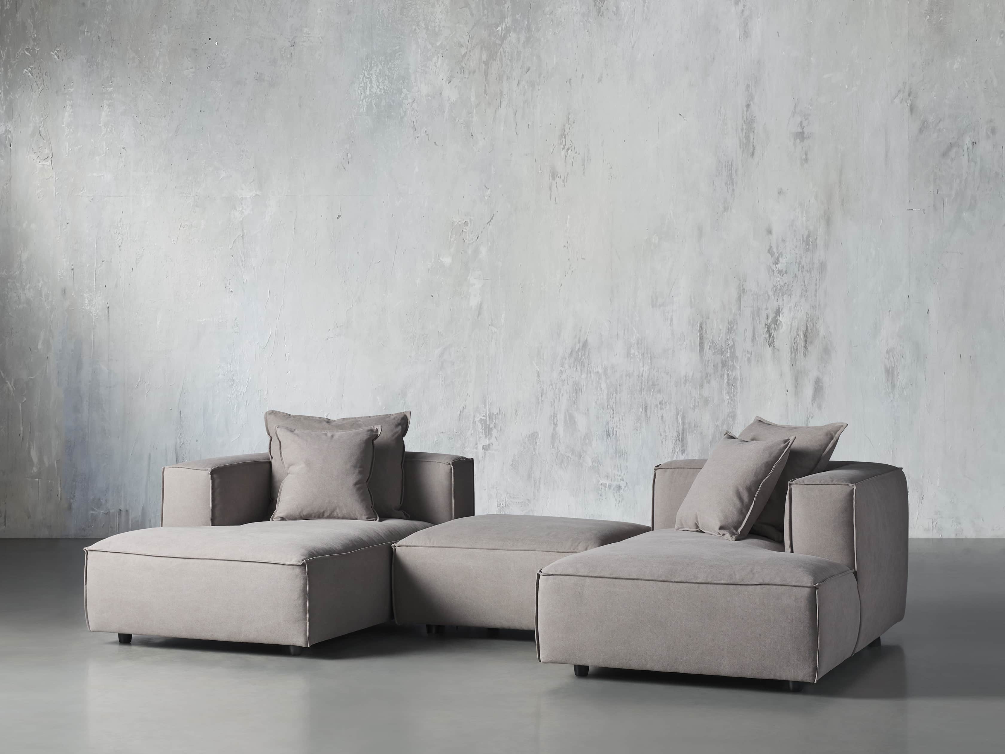 Coburn Upholstered Three Piece Sectional with Chaise, slide 3 of 7