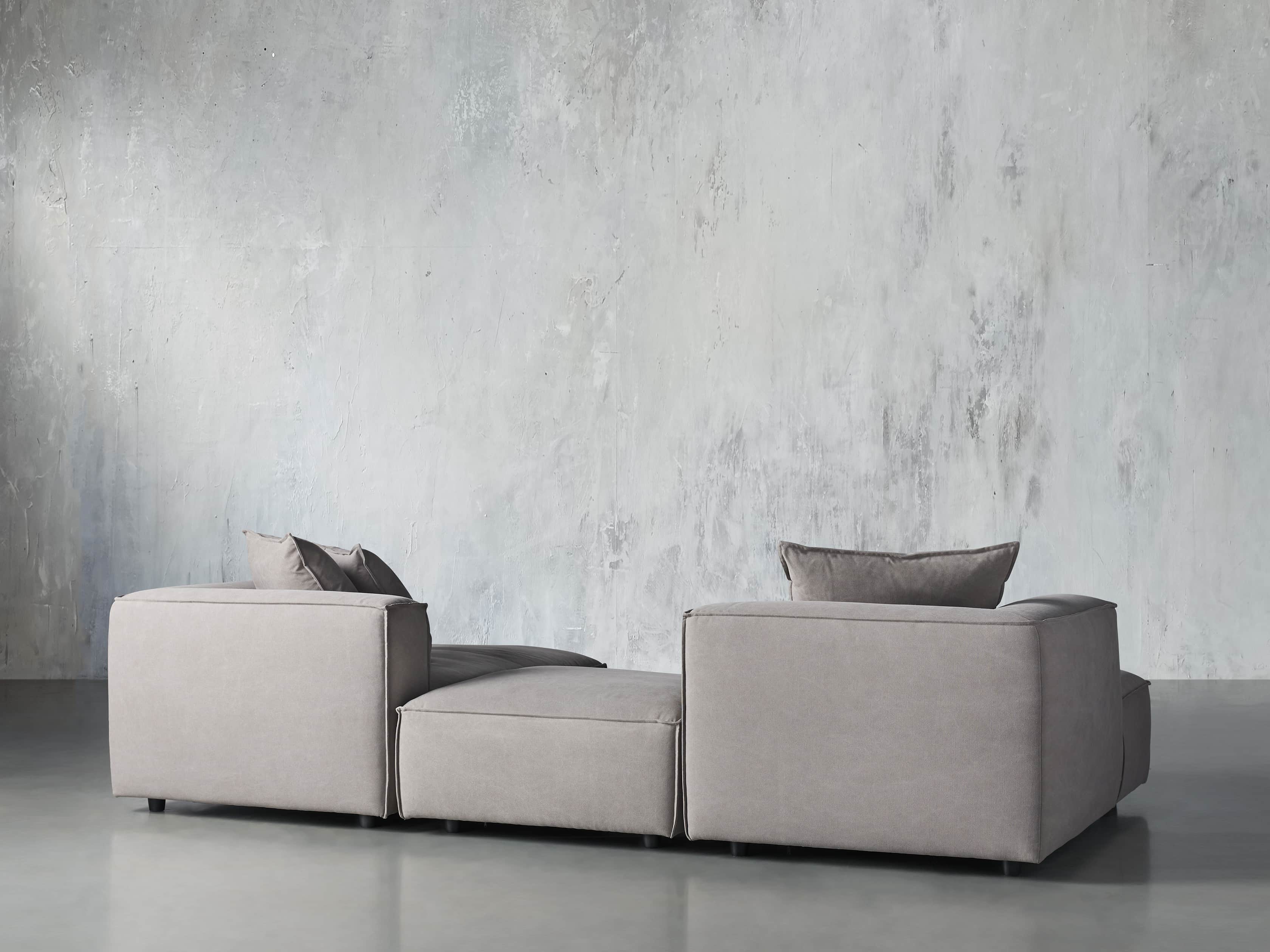 Coburn Upholstered Three Piece Sectional with Chaise, slide 4 of 7