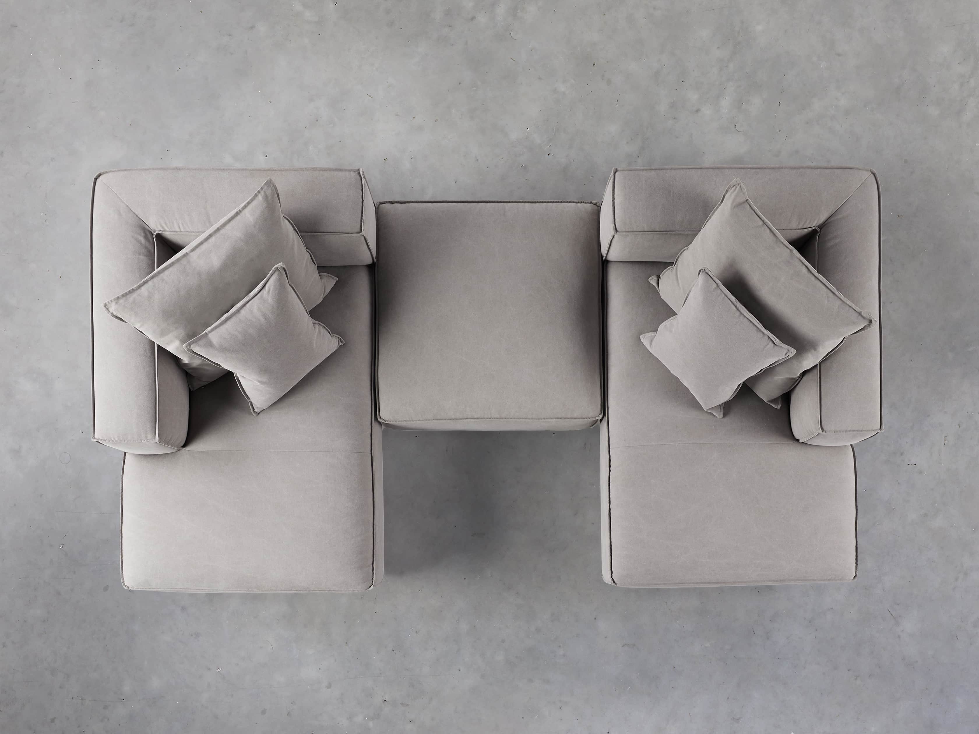 Coburn Upholstered Three Piece Sectional with Chaise, slide 5 of 7